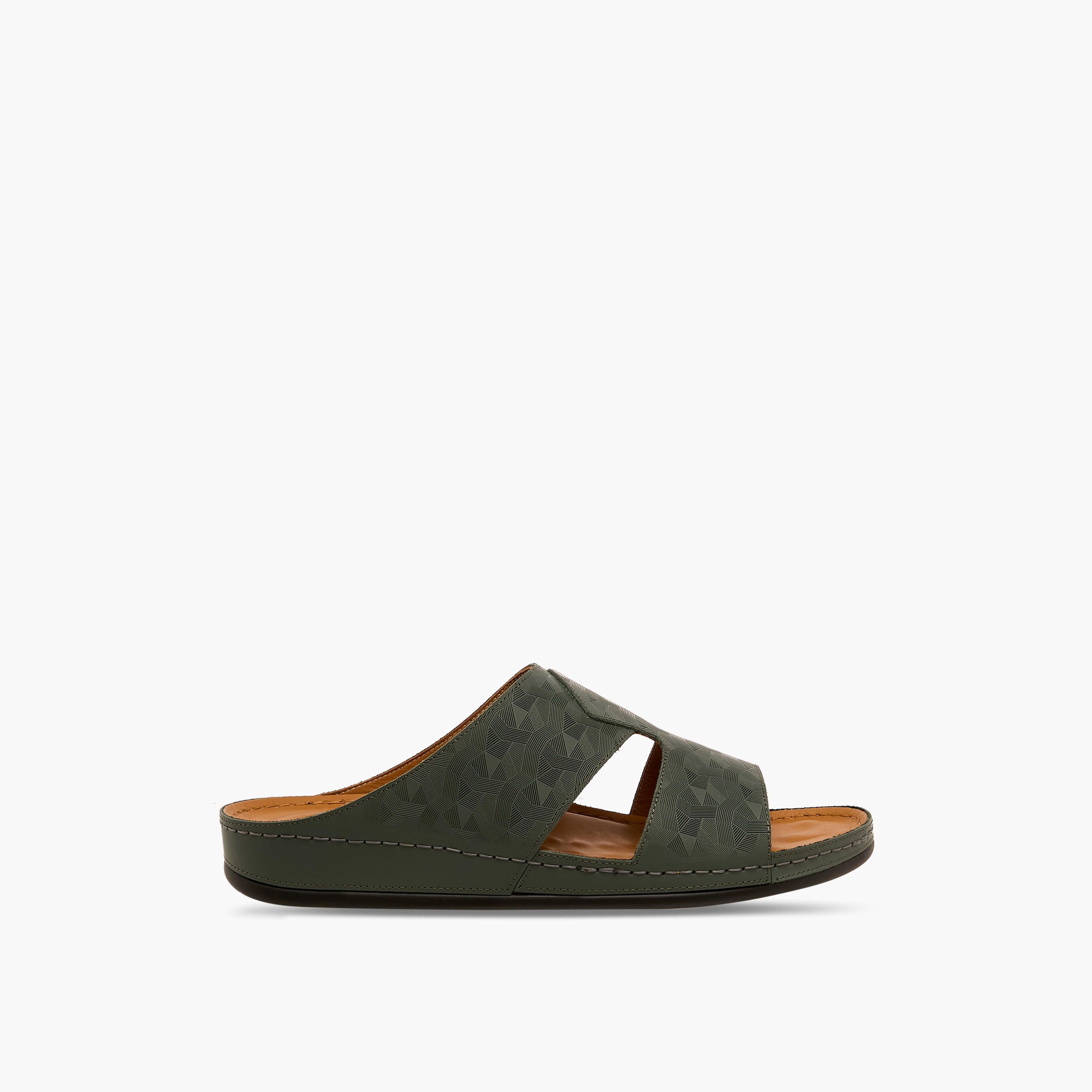 Al Waha Men Leather Arabic Sandals-men-shoes-sandals-image-3