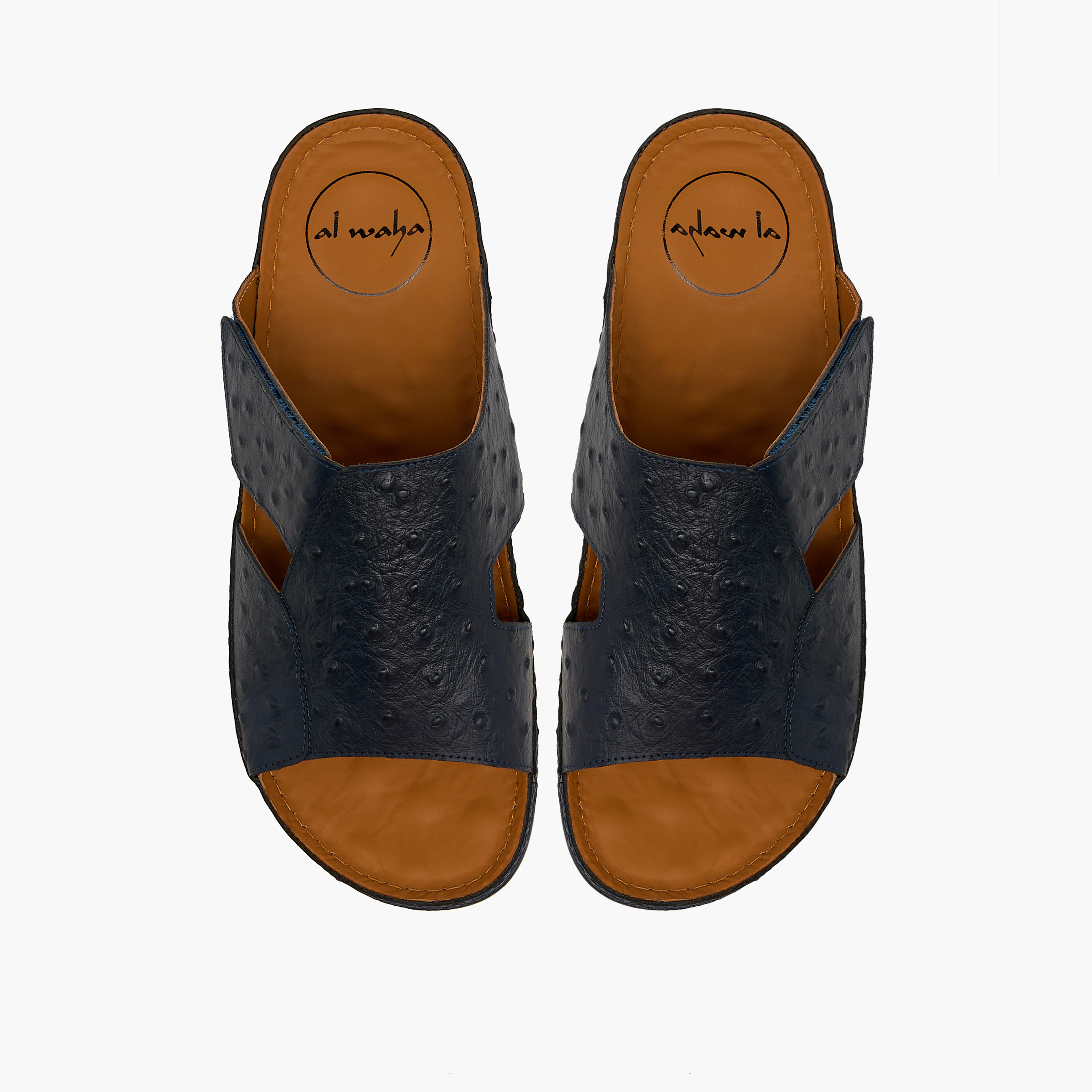 Al Waha Men Leather Arabic Sandals-men-shoes-sandals-image-1