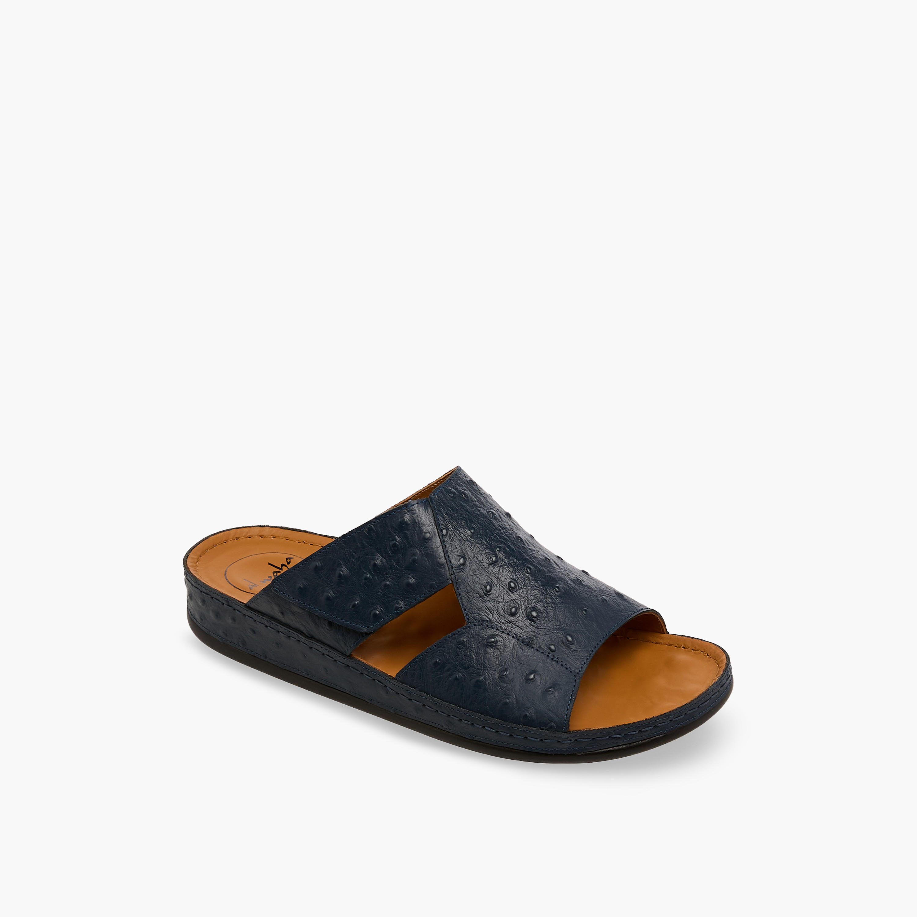 Al Waha Men Leather Arabic Sandals-men-shoes-sandals-image-2