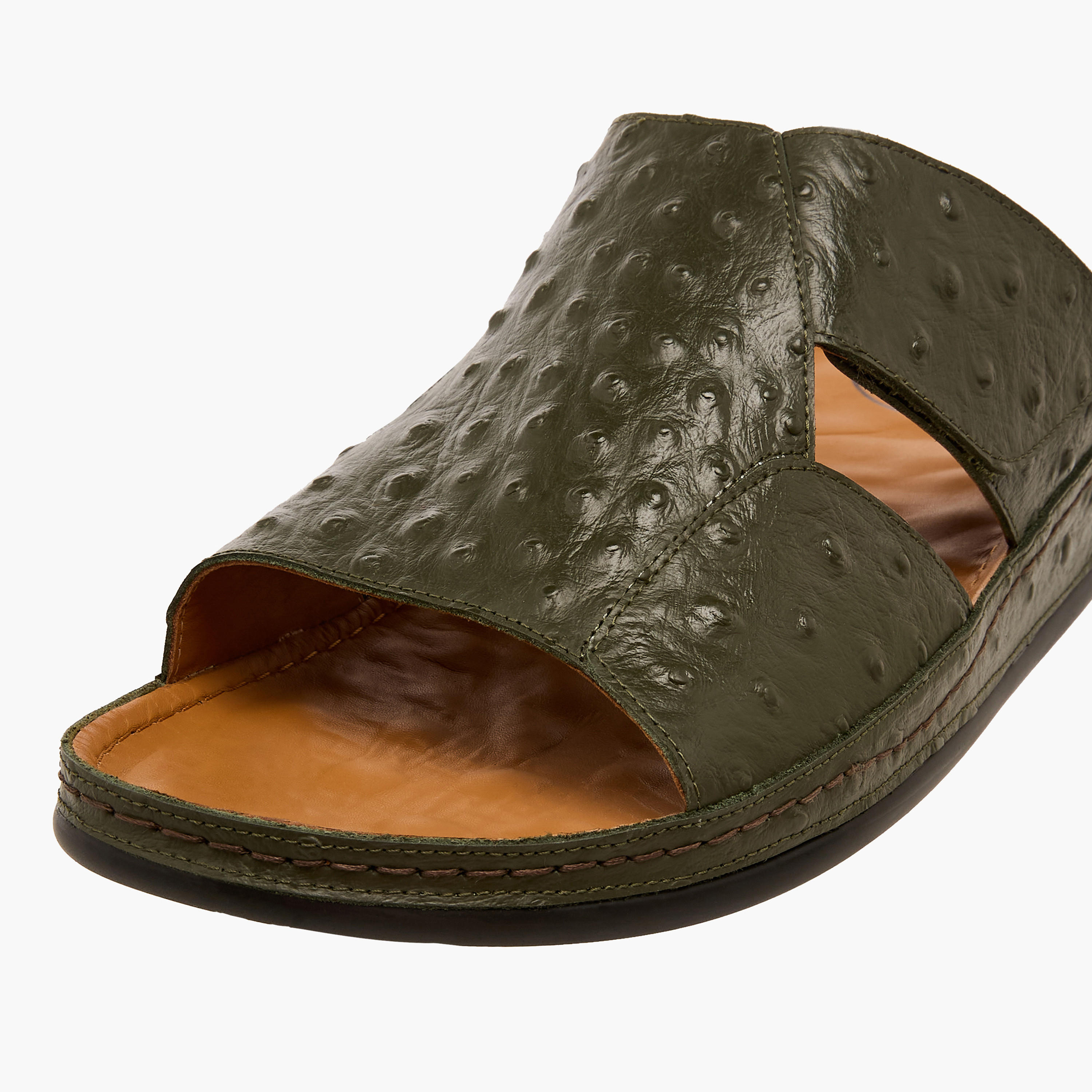 Al Waha Men Leather Arabic Sandals-men-shoes-sandals-image-4