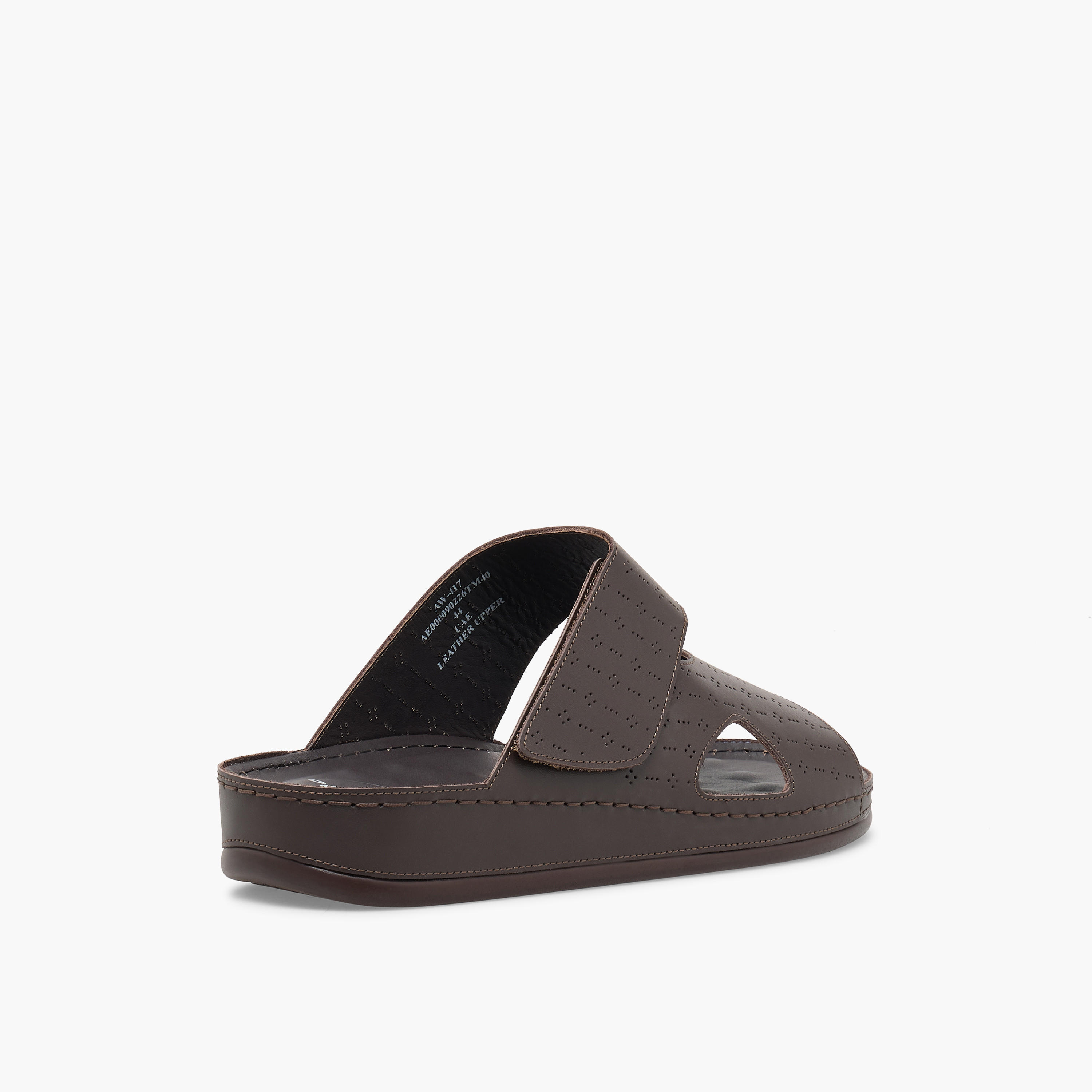 Al Waha Men Perforated Design Arabic Sandals-men-shoes-sandals-image-6