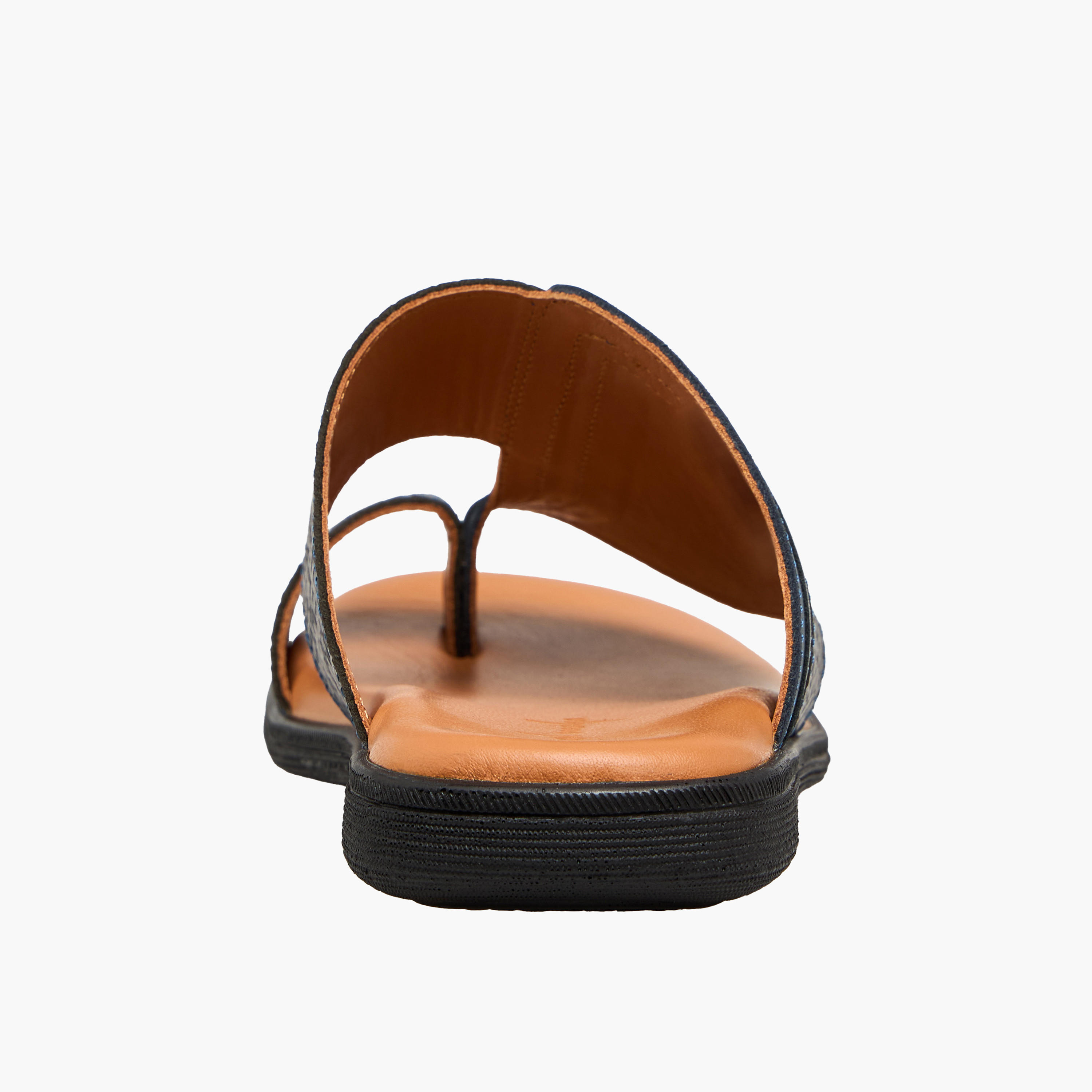 Al Waha Boys Textured Arabic Sandals-boys-shoes-sandals-image-5