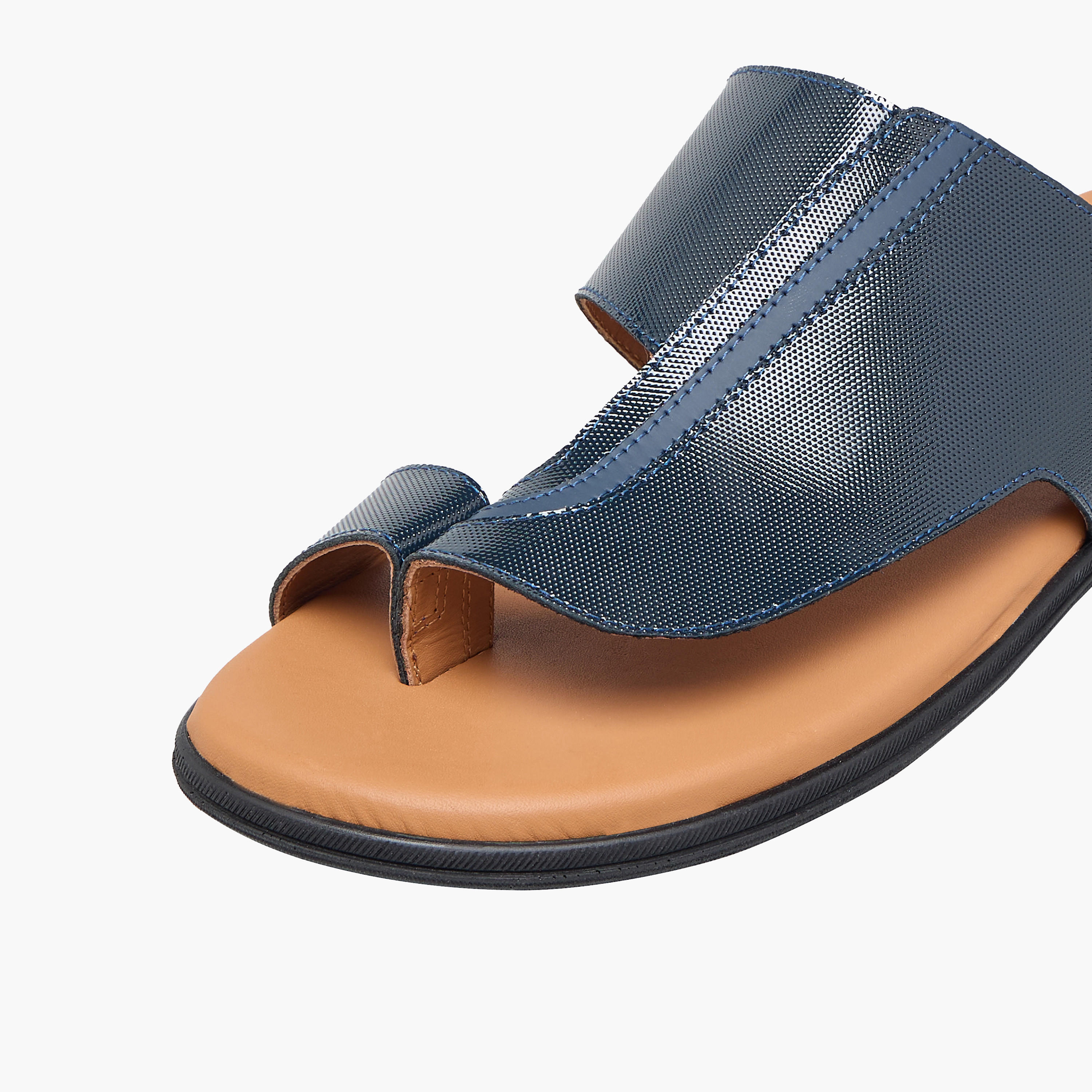 Al Waha Boys Slip-On Leather Arabic Sandals-boys-shoes-sandals-image-7