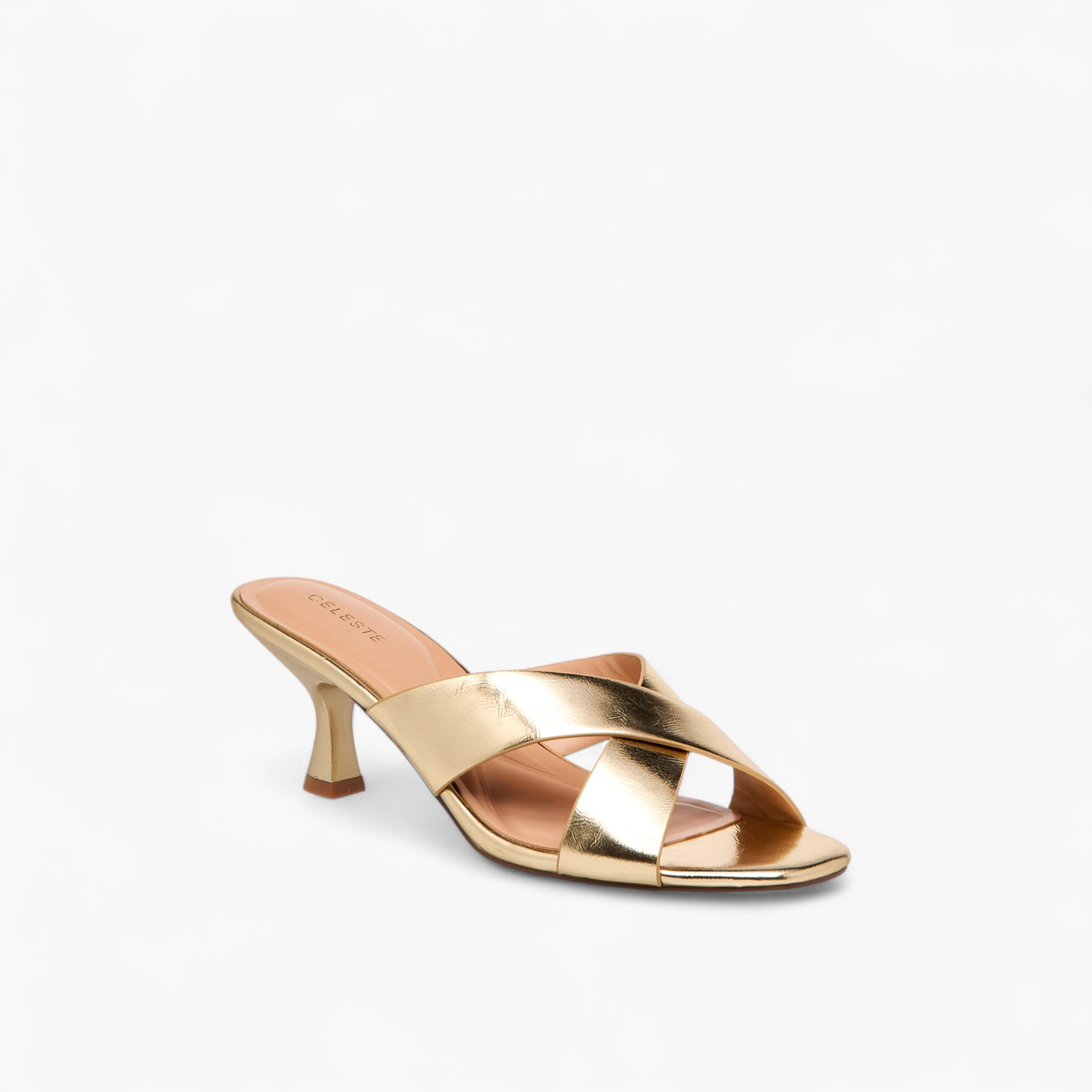 Celeste Women Crisscross Kitten Heel Sandals-women-shoes-sandals-heeled-image-2
