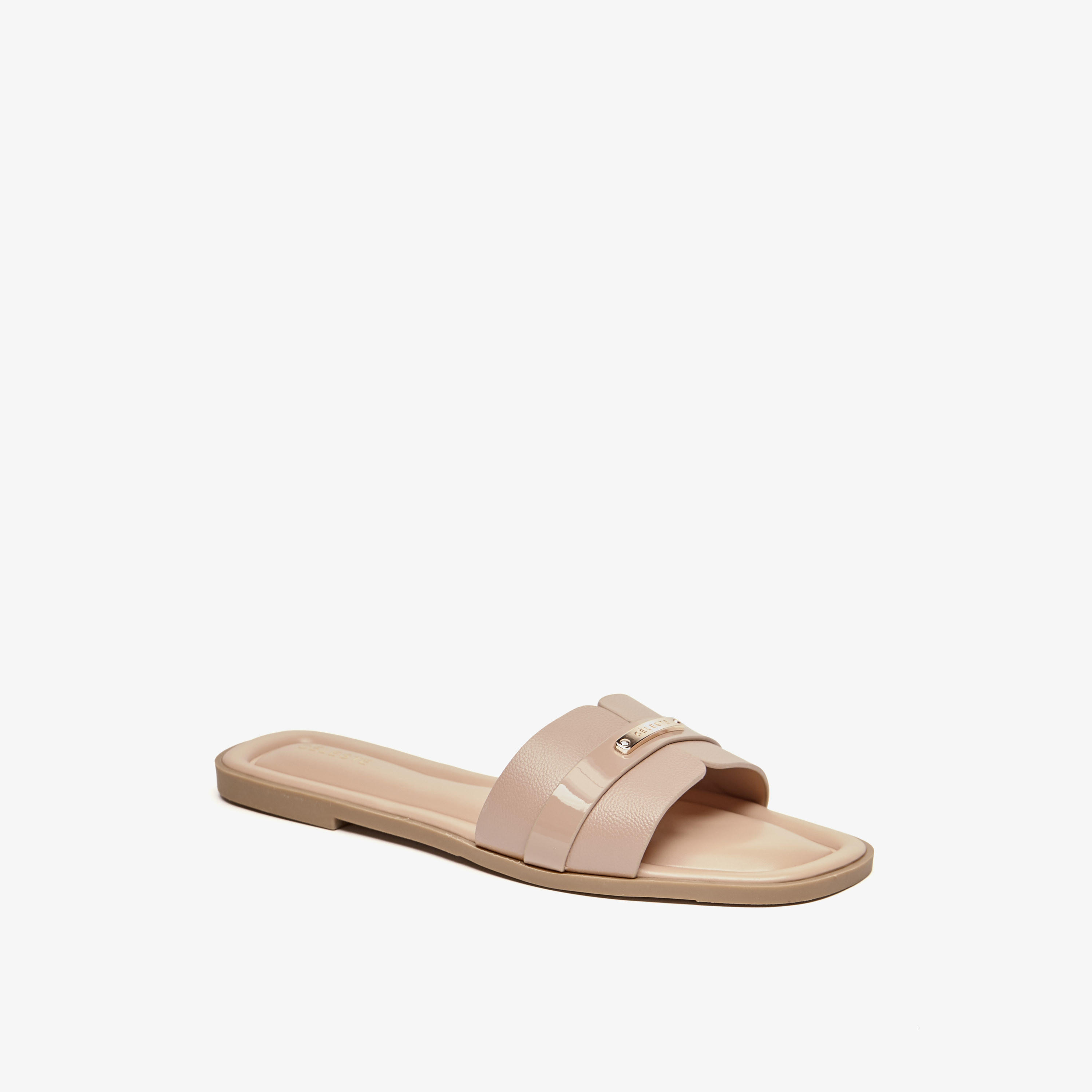 Celeste Women's Logo Accent Slides-women-shoes-flats-sandals-image-6