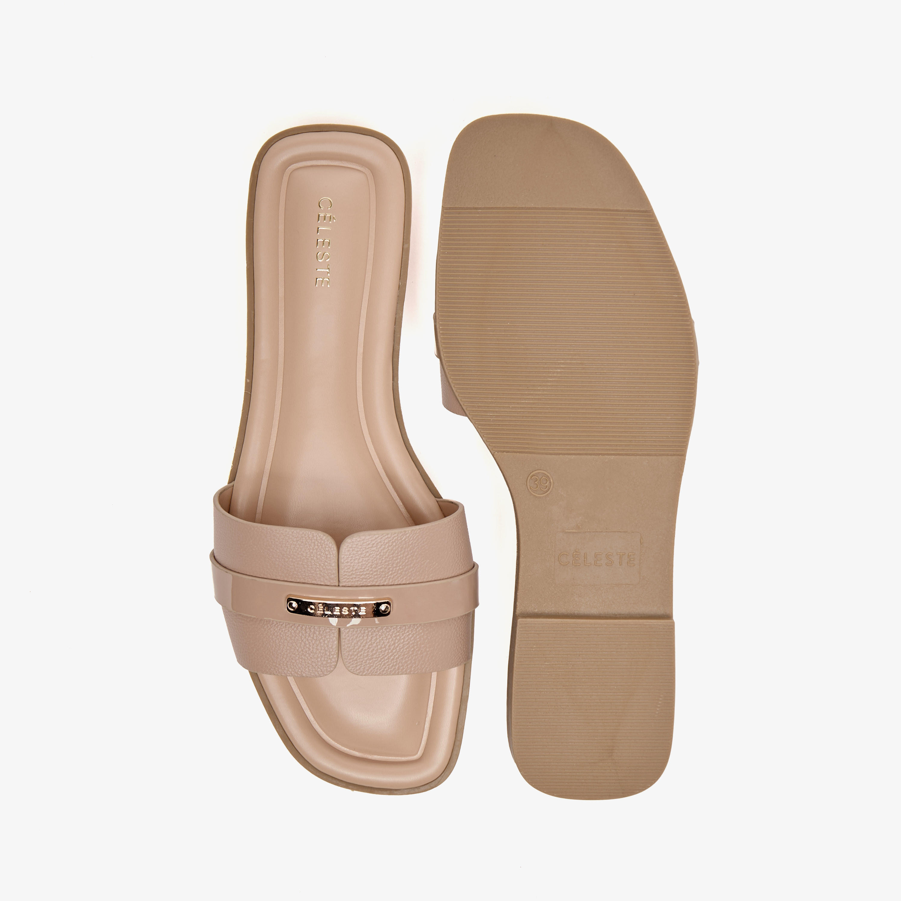 Celeste Women's Logo Accent Slides-women-shoes-flats-sandals-image-8
