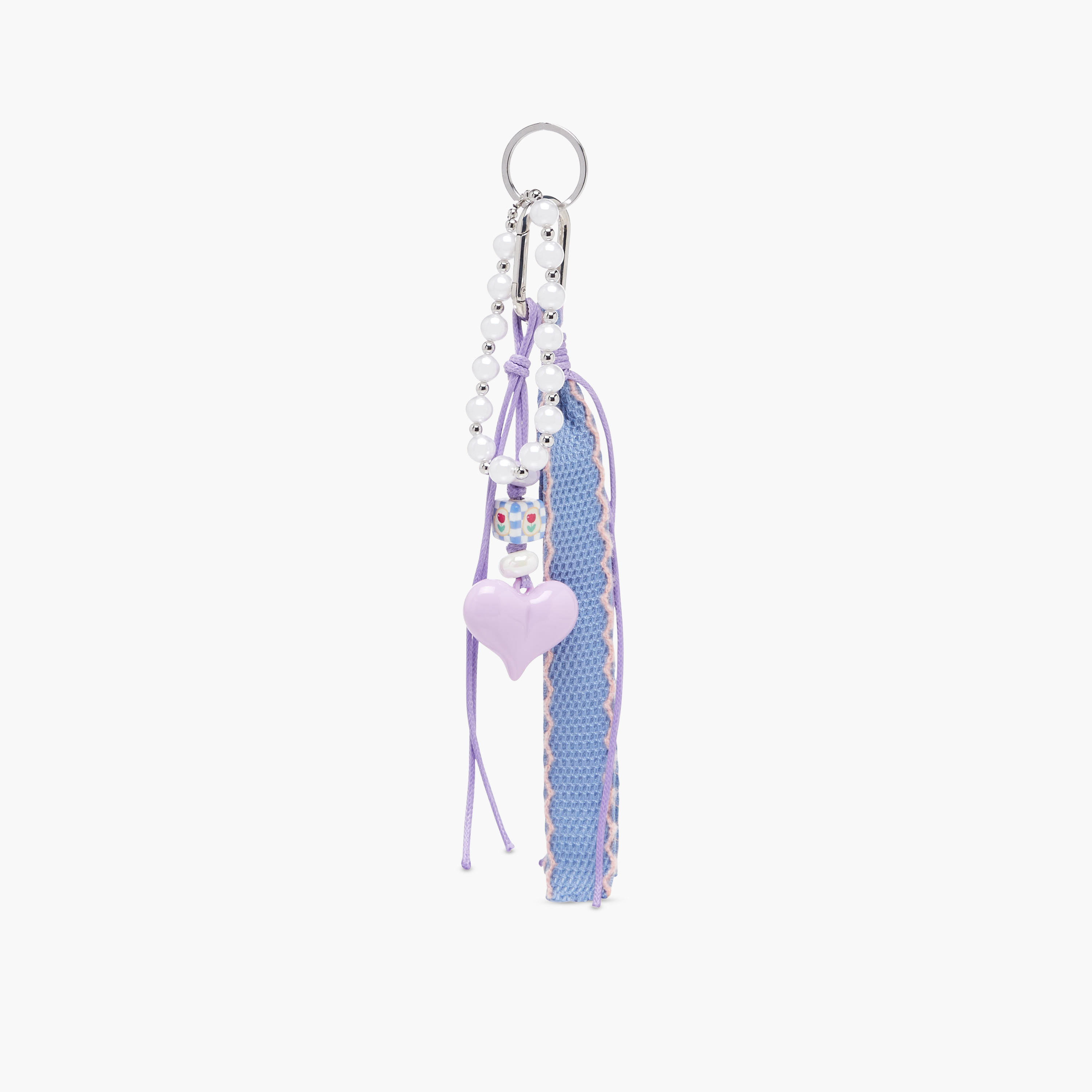 Flora Bella Charm Accent Plastic Keyring-women-clothingaccessories-novelties-image-1