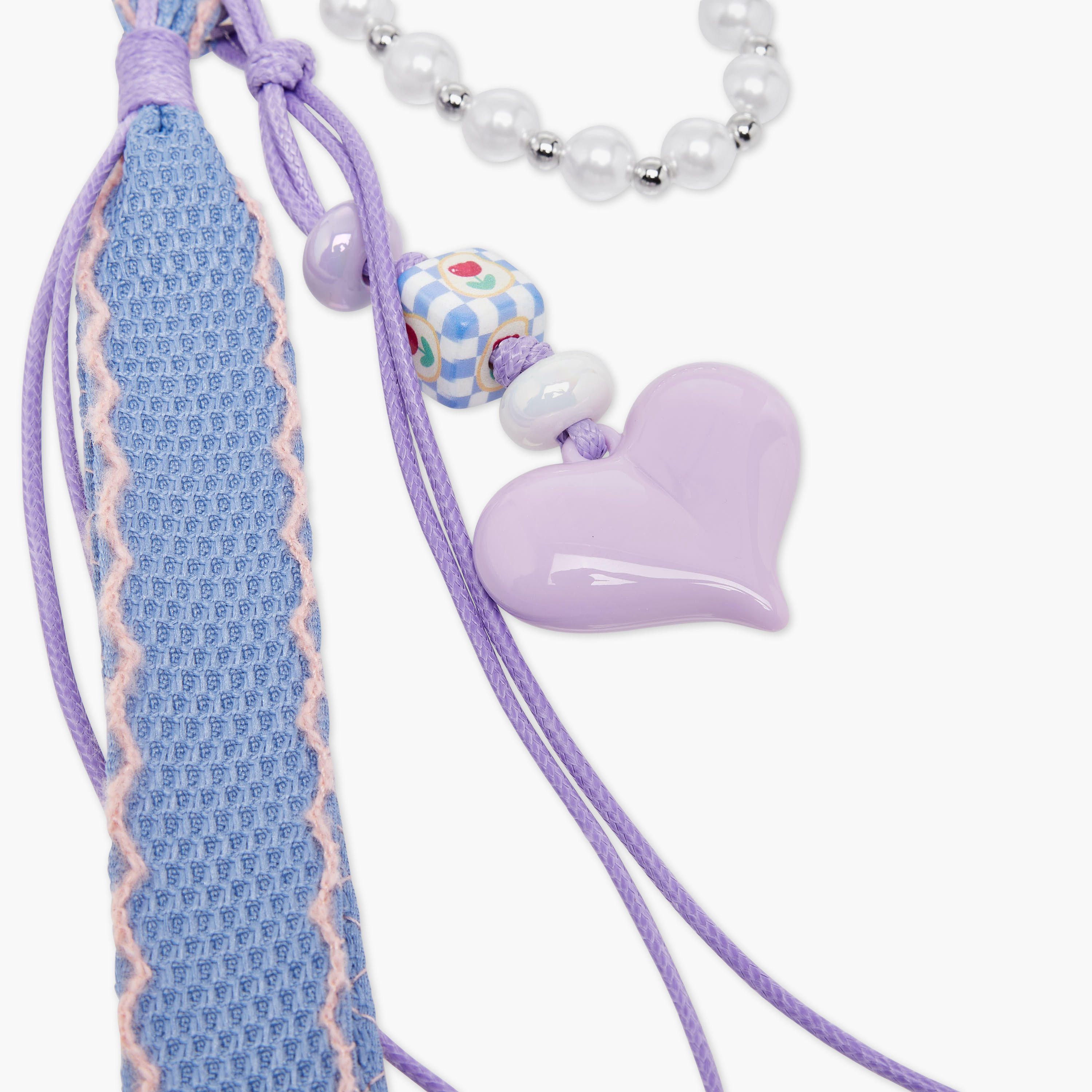 Flora Bella Charm Accent Plastic Keyring-women-clothingaccessories-novelties-image-3
