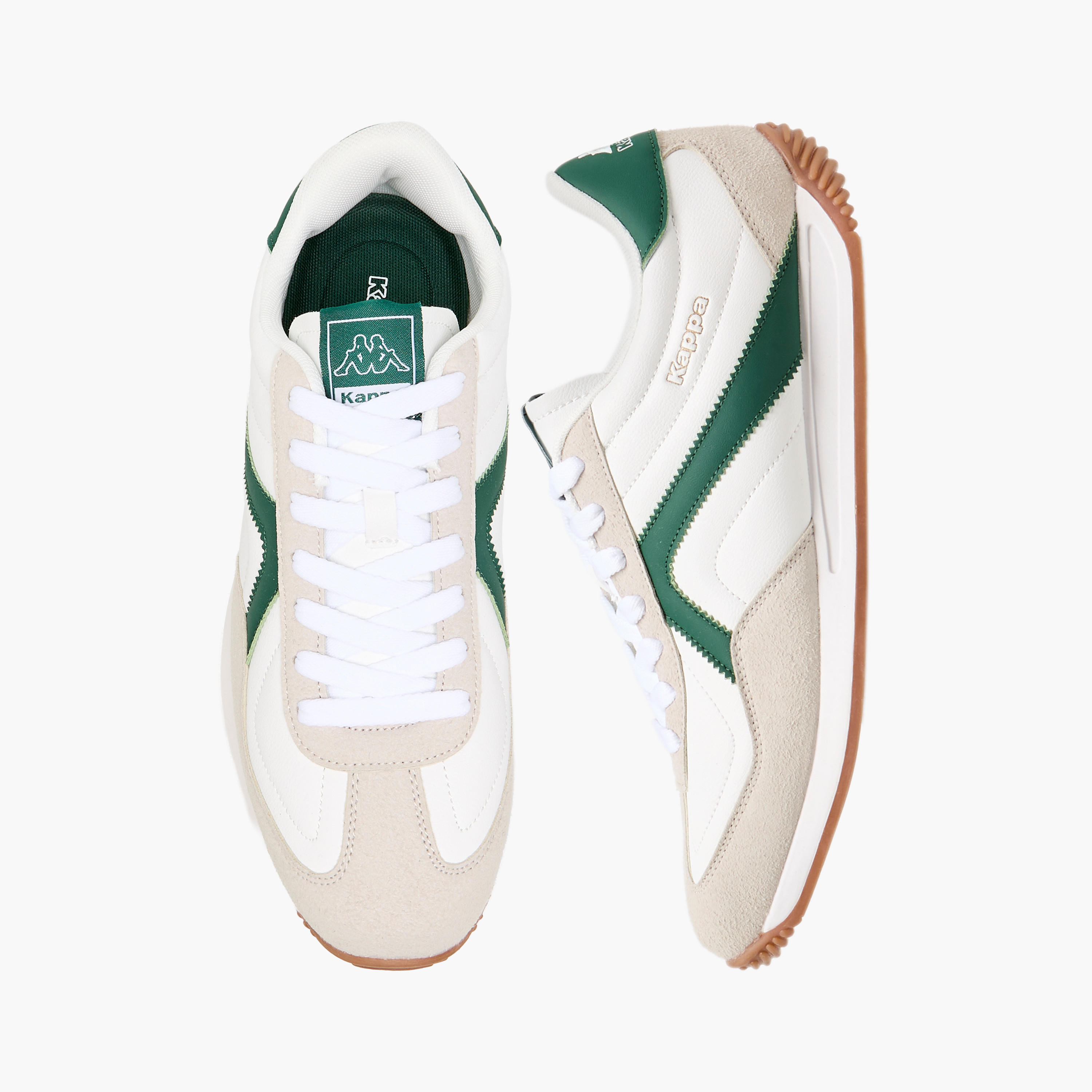 Kappa Men's Panelled Sneakers with Lace-Up Closure-men-shoes-sneakers-image-1