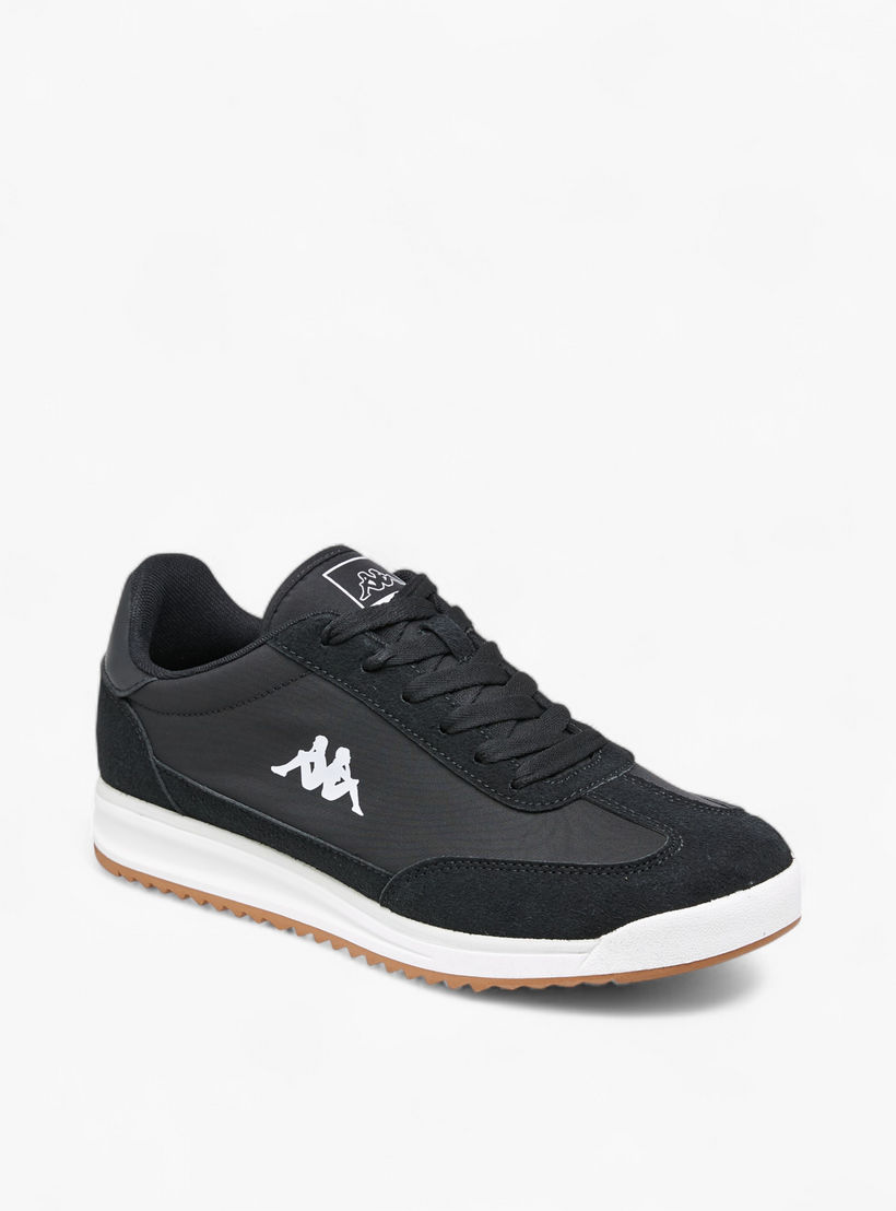 Kappa Men's Logo Print Lace-Up Sneakers-men-shoes-sneakers-image-4