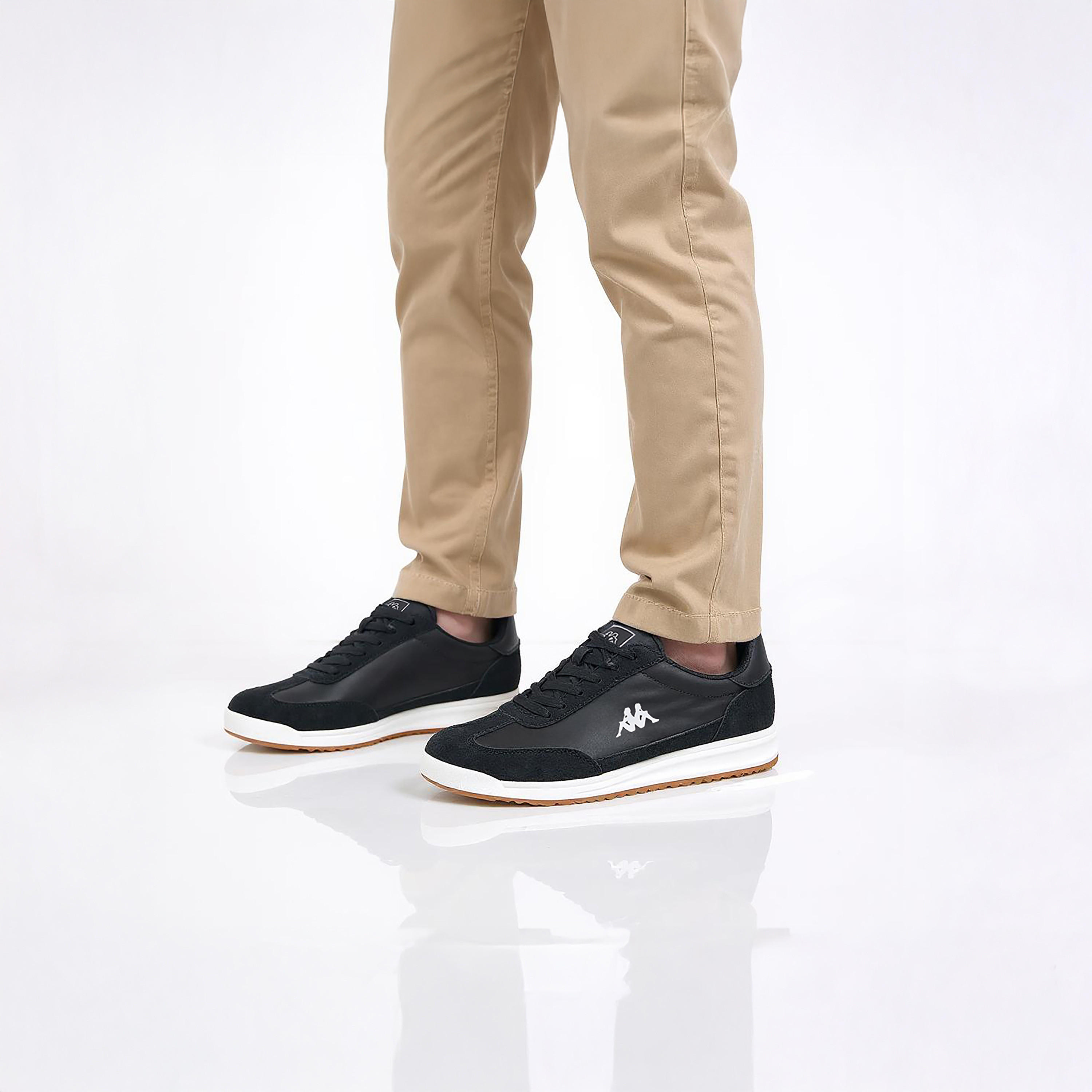 Kappa Men's Logo Print Lace-Up Sneakers-men-shoes-sneakers-image-3