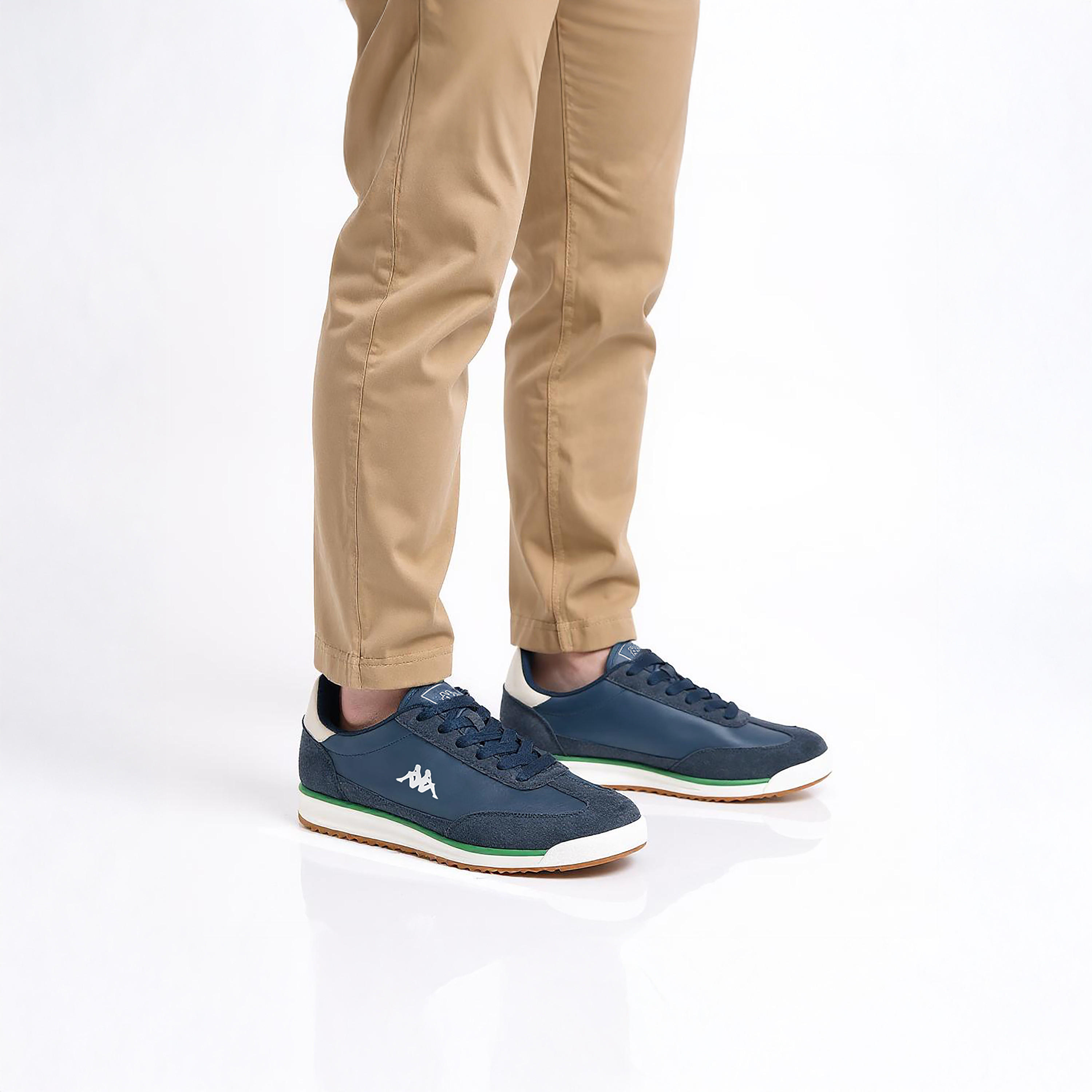 Kappa Men's Logo Print Lace-Up Sneakers-men-shoes-sneakers-image-3