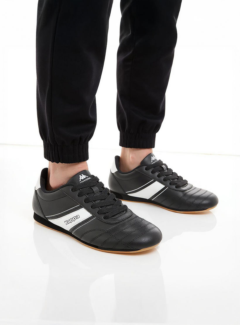 Kappa Men's Panelled Lace-Up Sneakers-men-shoes-sneakers-image-3
