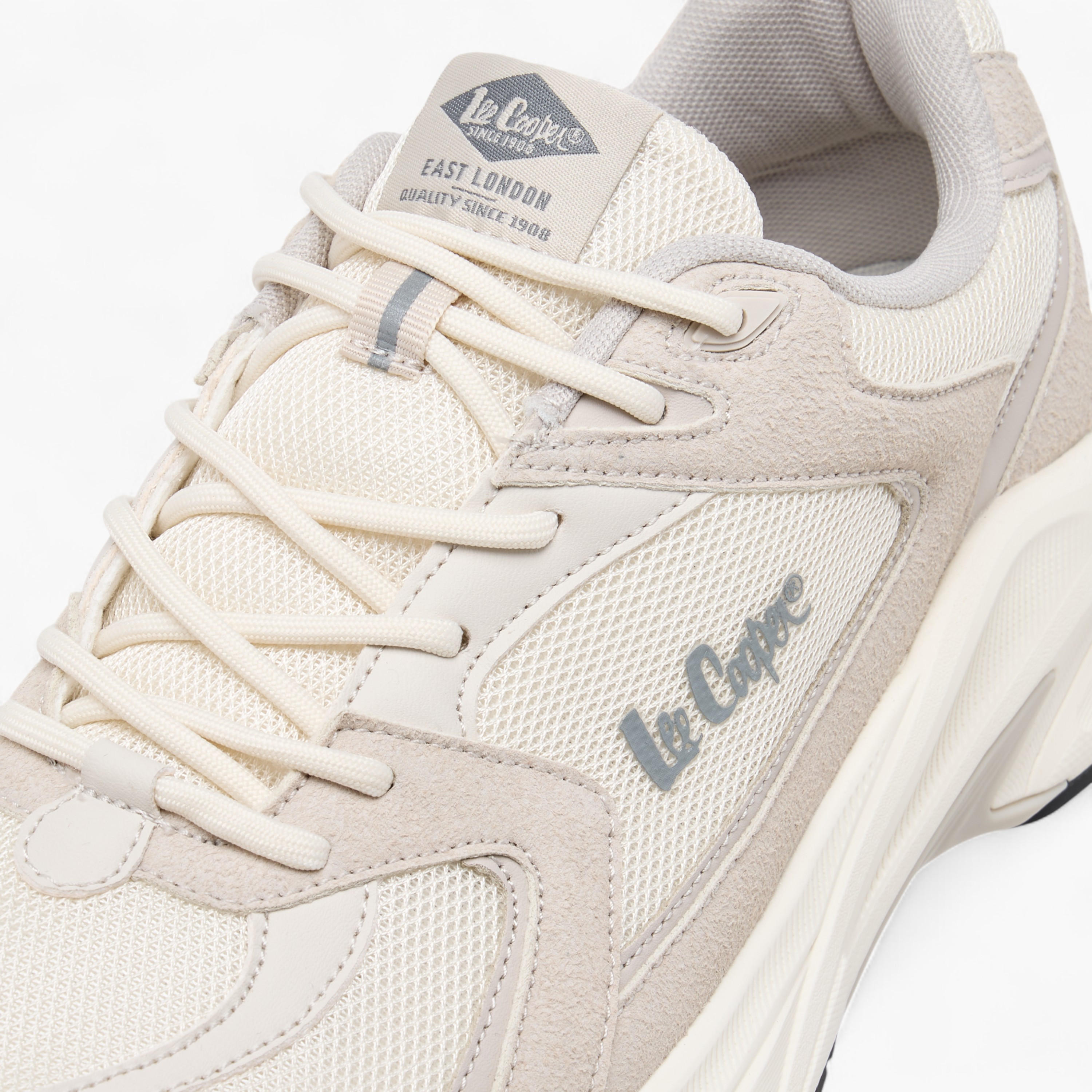 Lee Cooper Men's Panelled Lace-Up Sports Shoes with Pull Tab-men-shoes-sneakers-image-4