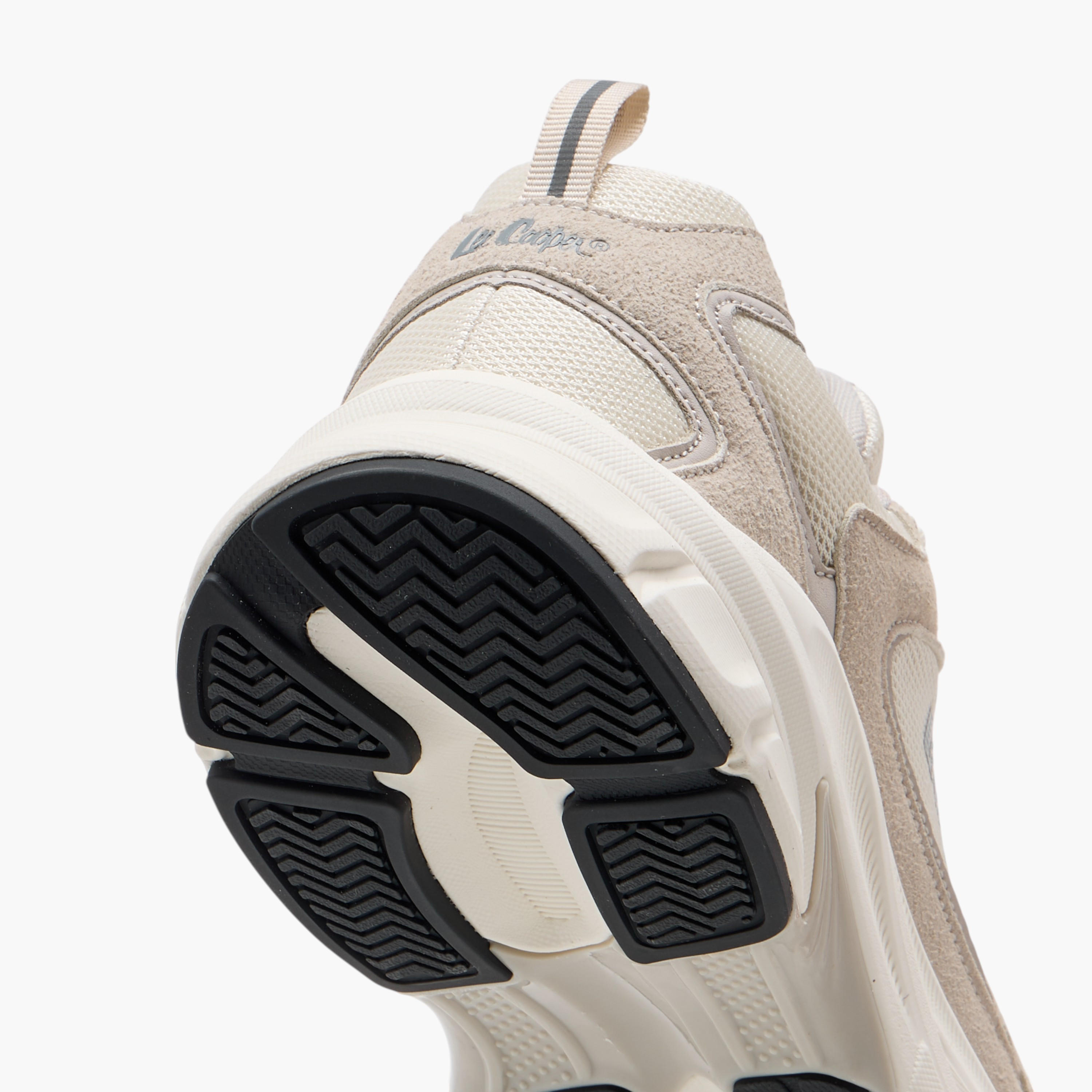 Lee Cooper Men's Panelled Lace-Up Sports Shoes with Pull Tab-men-shoes-sneakers-image-5