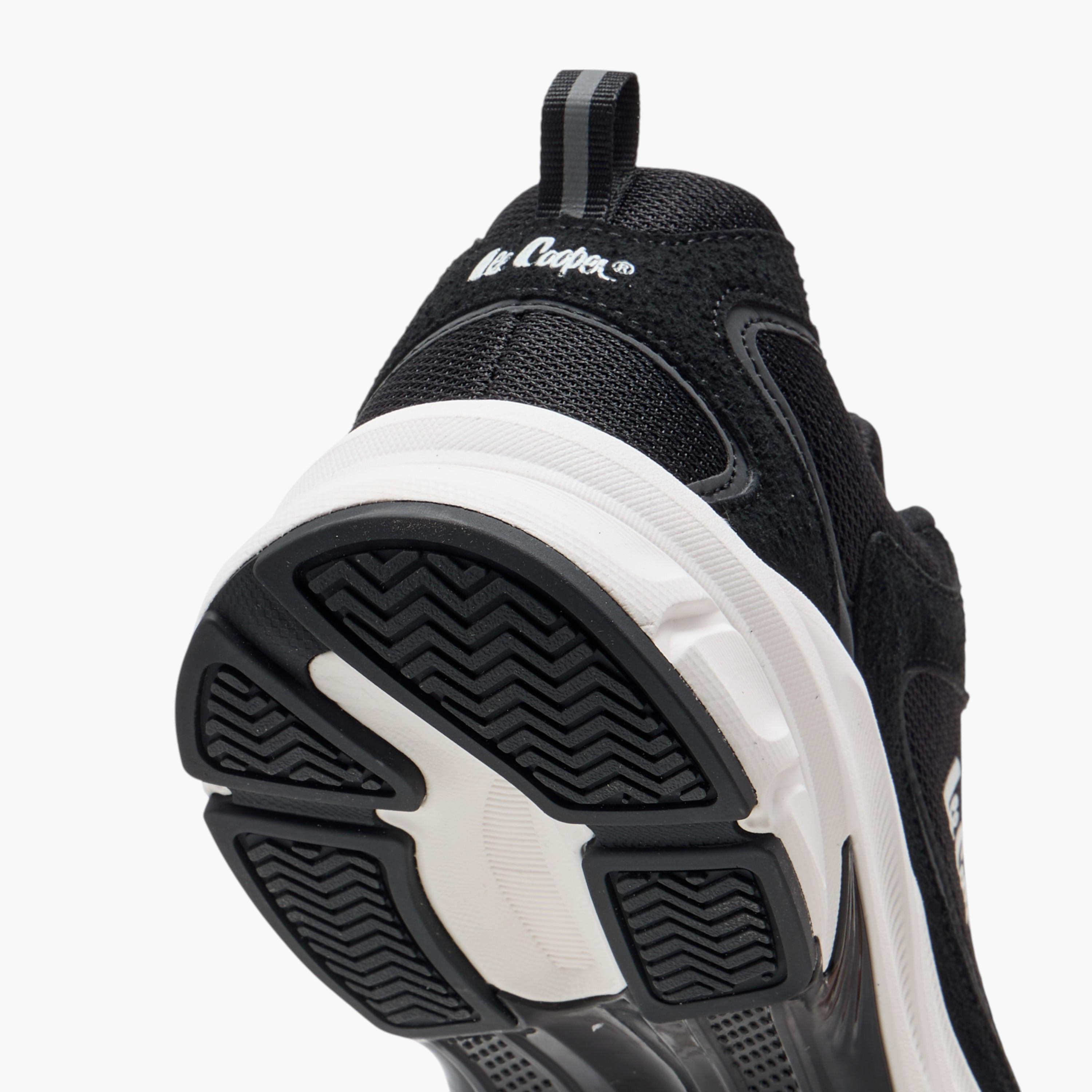 Lee Cooper Men's Panelled Lace-Up Sports Shoes with Pull Tab-men-shoes-sneakers-image-6