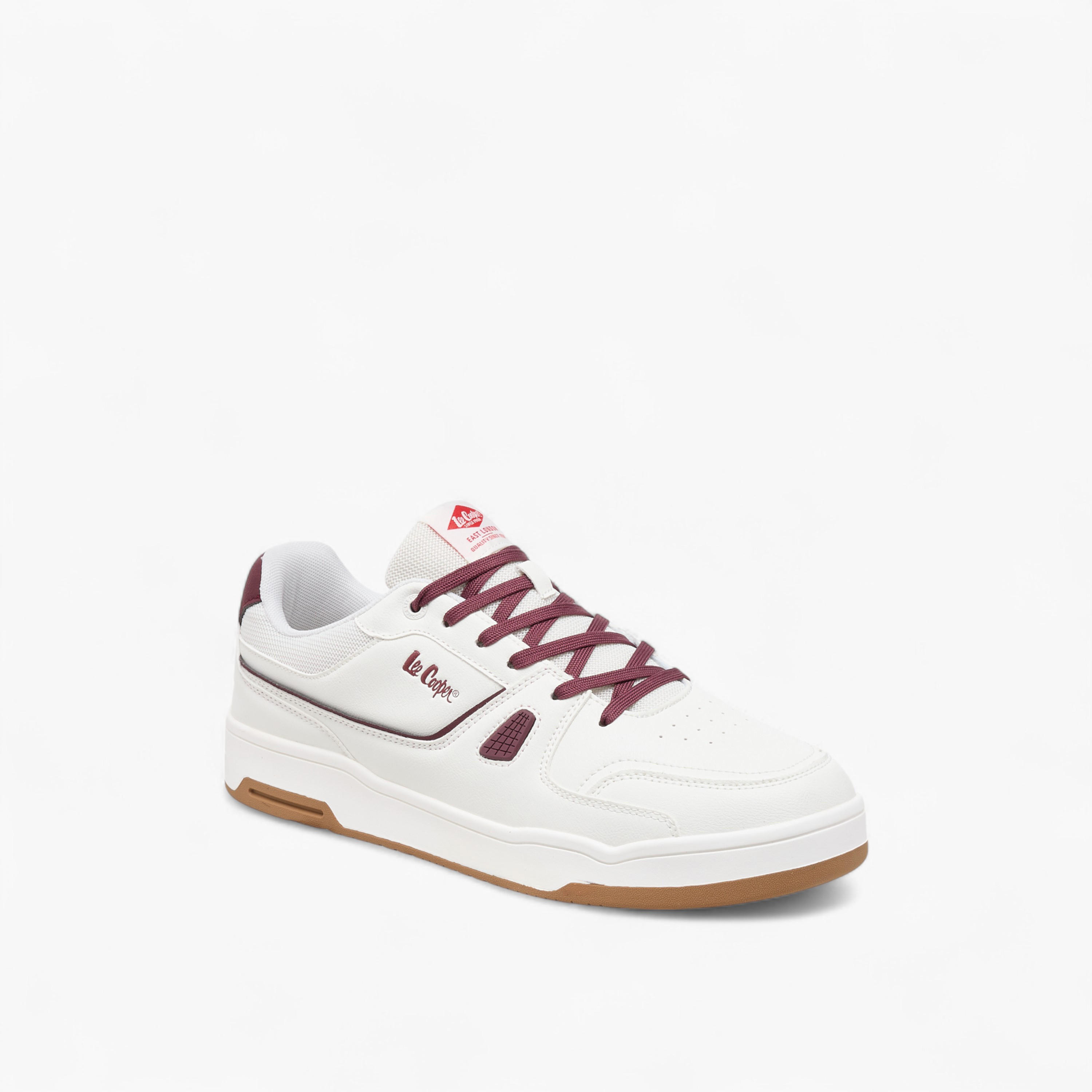Lee Cooper Men's Panelled Lace-Up Sneakers-men-shoes-sneakers-image-3