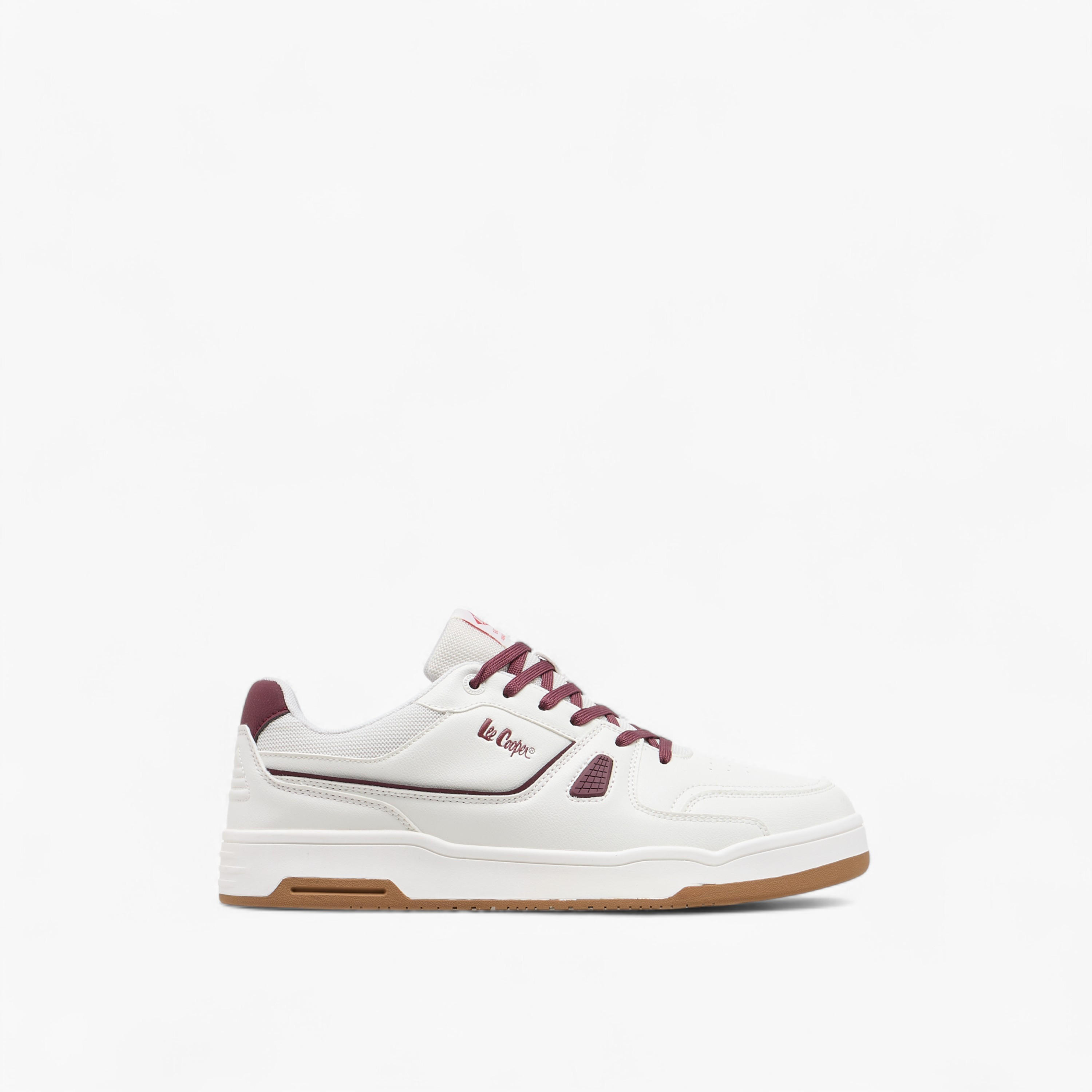 Lee Cooper Men's Panelled Lace-Up Sneakers-men-shoes-sneakers-image-4