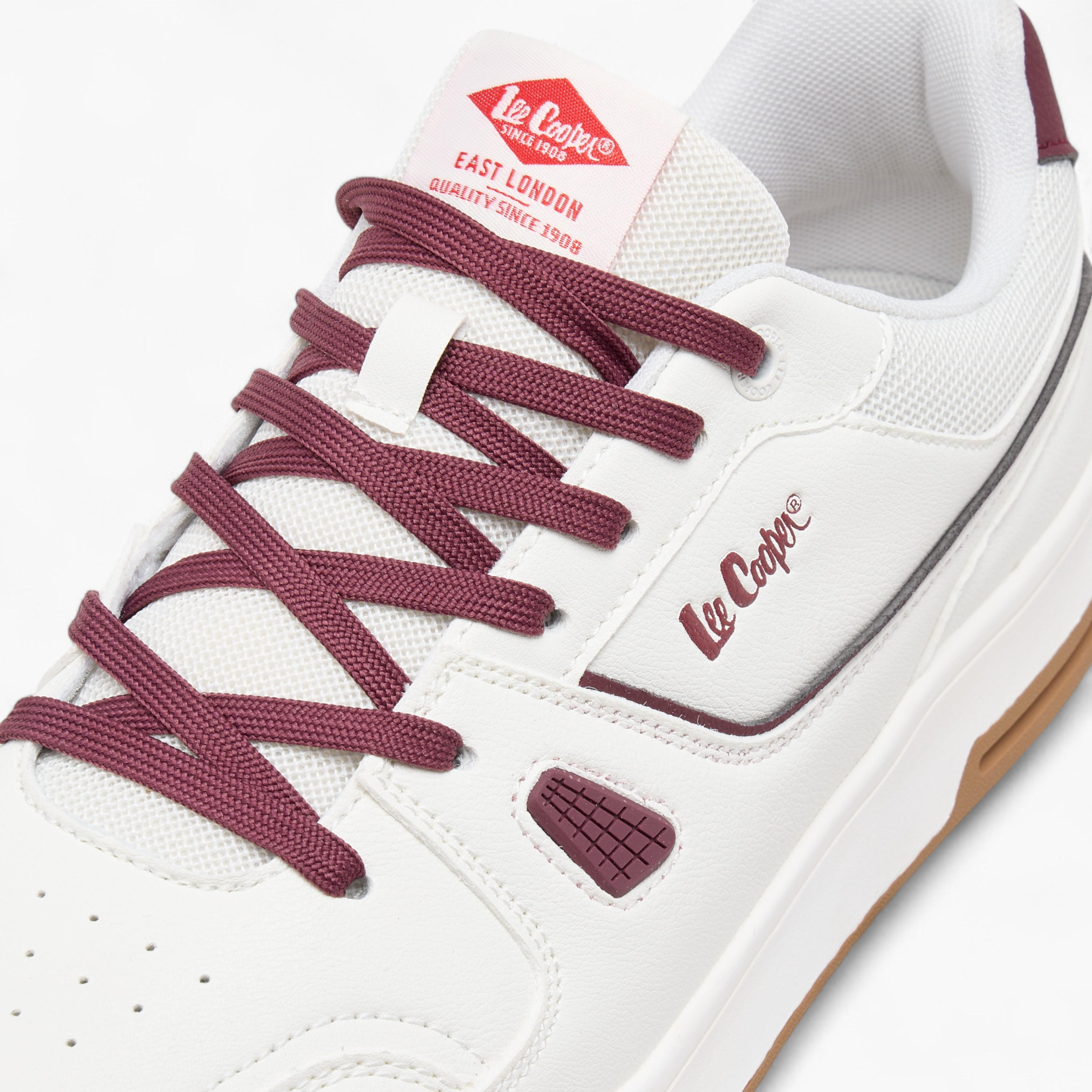Lee Cooper Men's Panelled Lace-Up Sneakers-men-shoes-sneakers-image-5