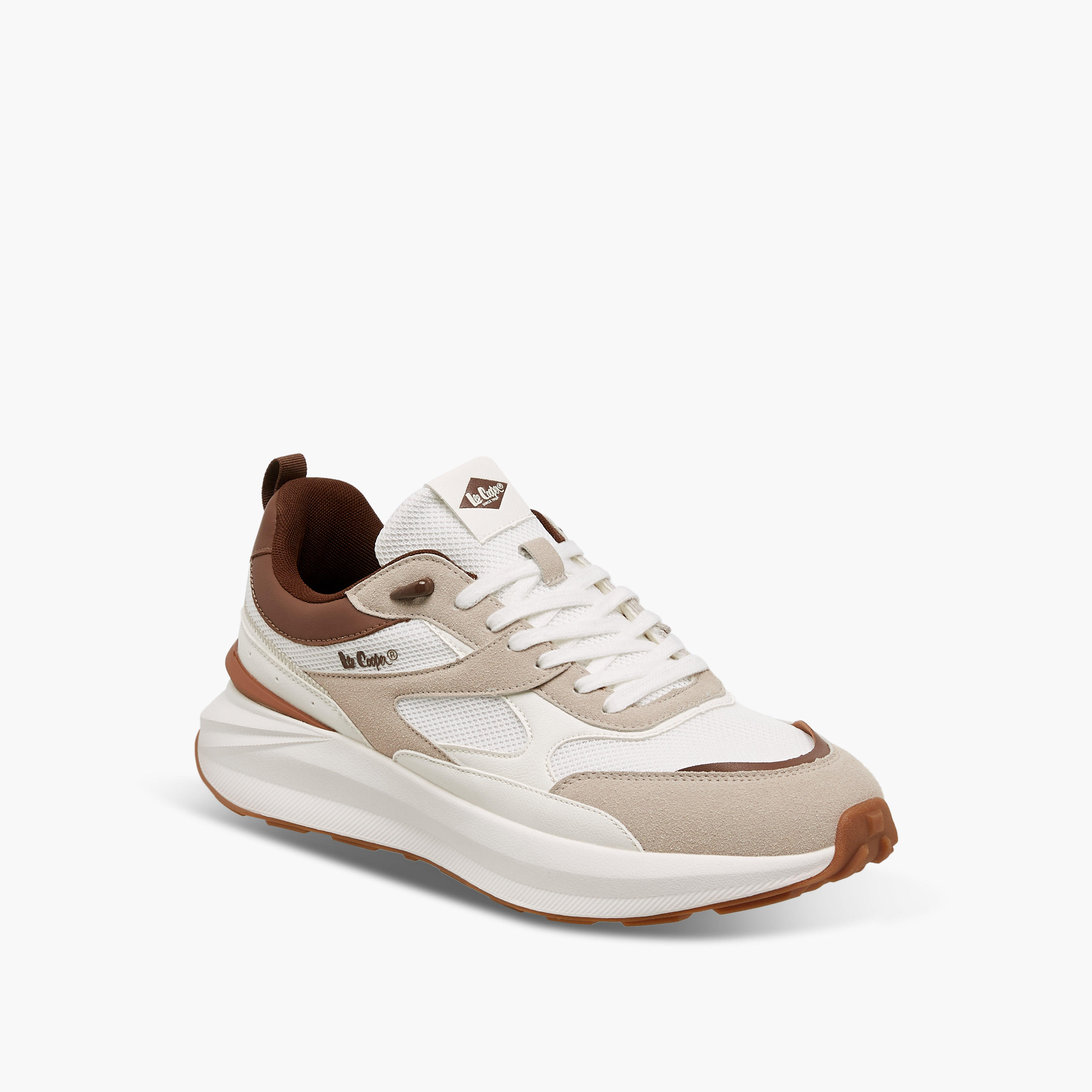 حذاء سنيكرز قوالب ملونة برباط للرجال من لي كوبر-men-shoes-sneakers-image-2