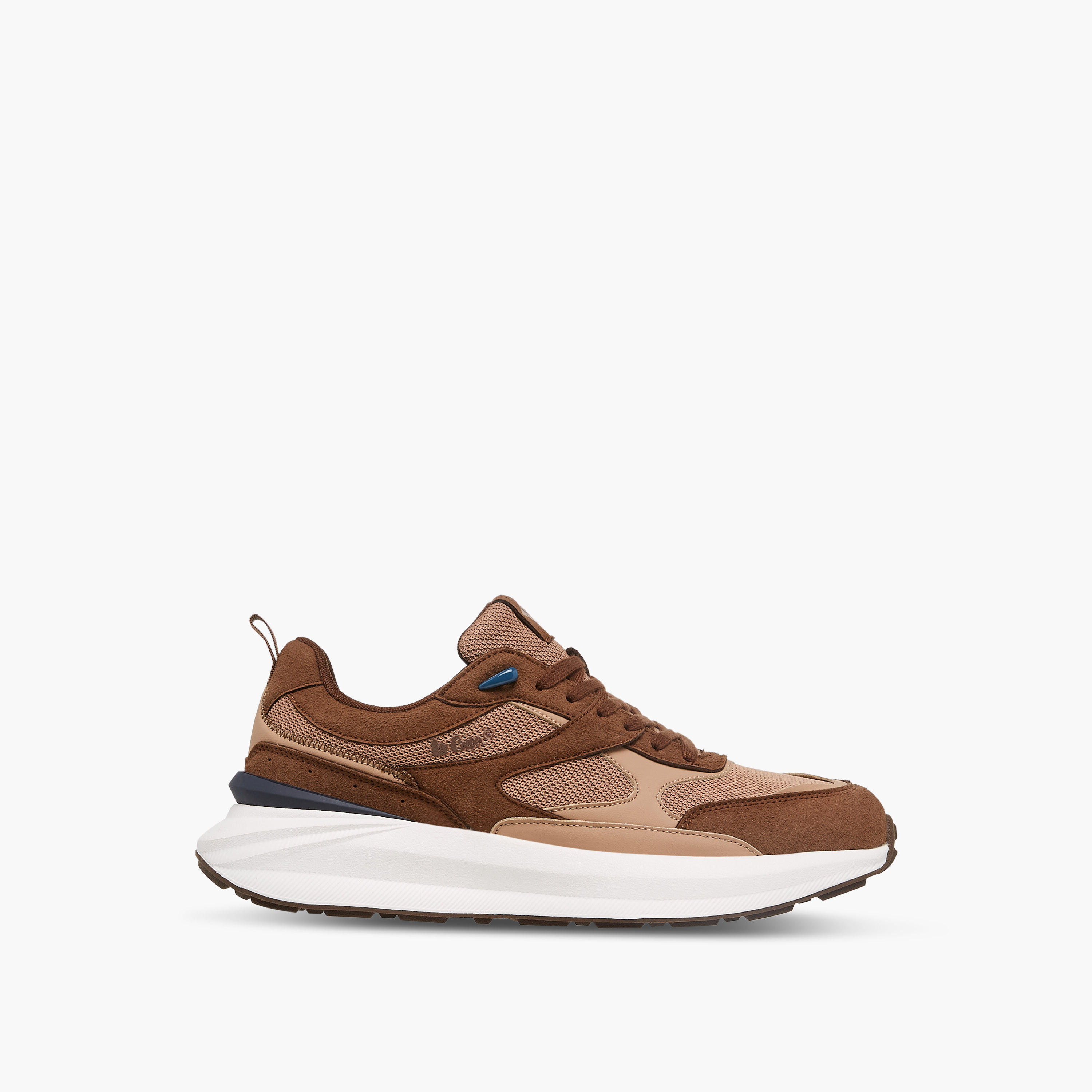 Lee Cooper Men's Colourblock Lace-Up Sneakers-men-shoes-sneakers-image-3