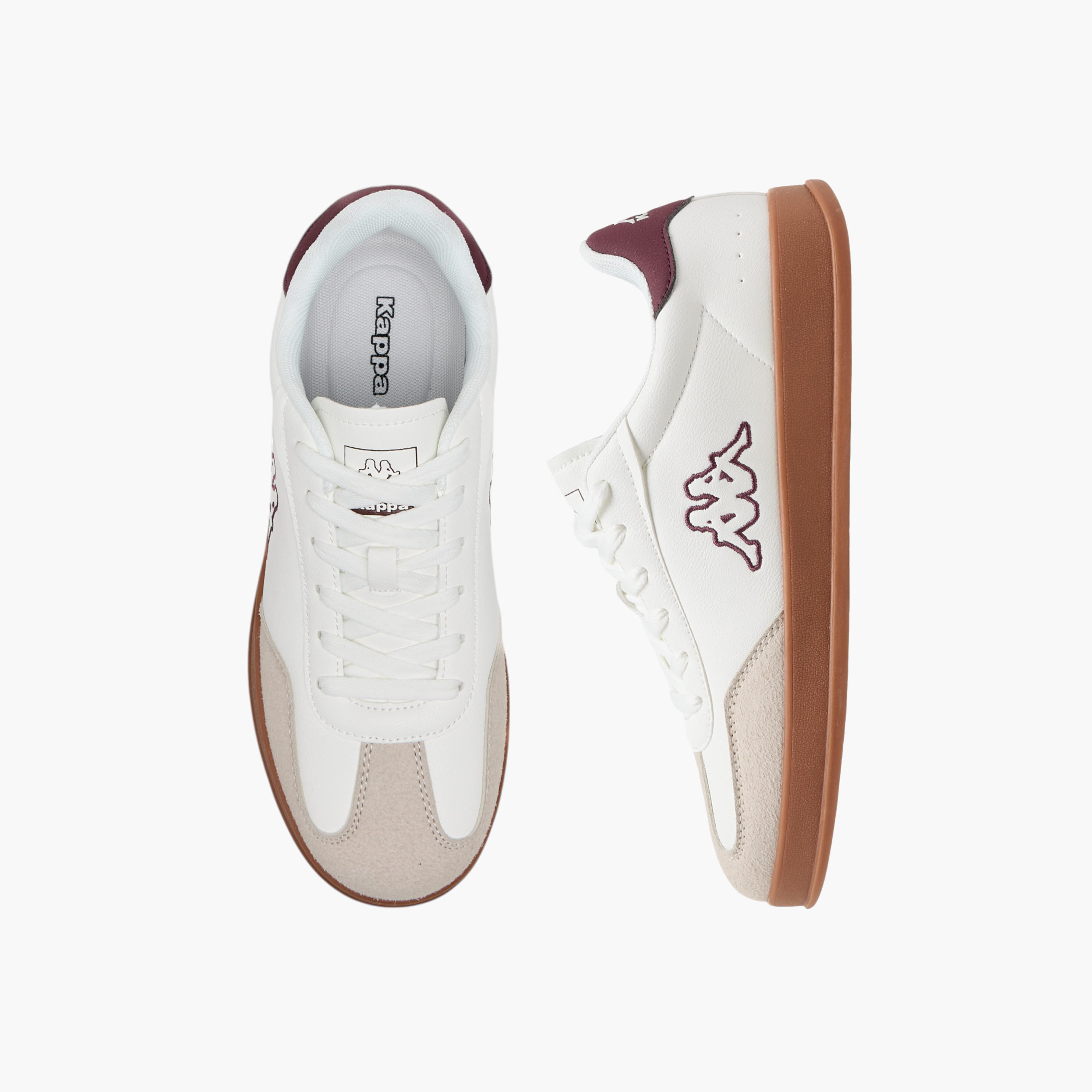 Kappa Women's Panelled Lace-Up Sneakers-women-shoes-sneakers-image-1
