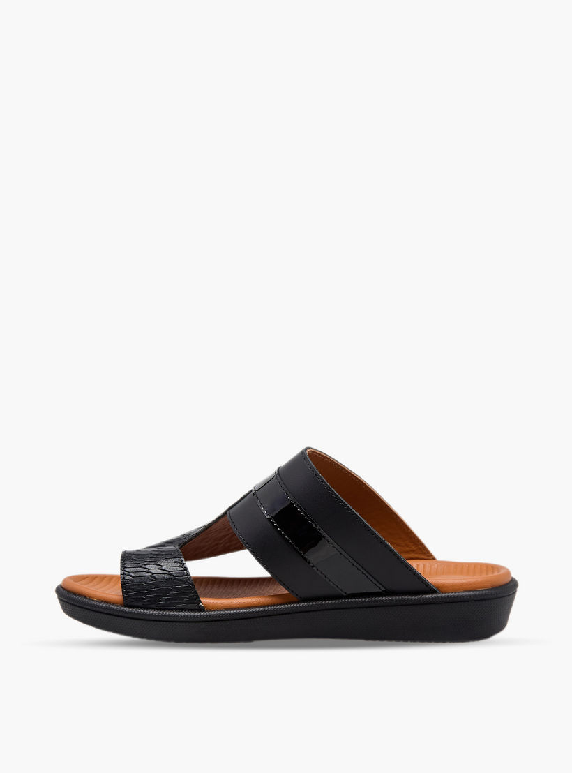 صندل عربي جلد سهل الارتداء للأولاد من الواحة-boys-shoes-sandals-image-5