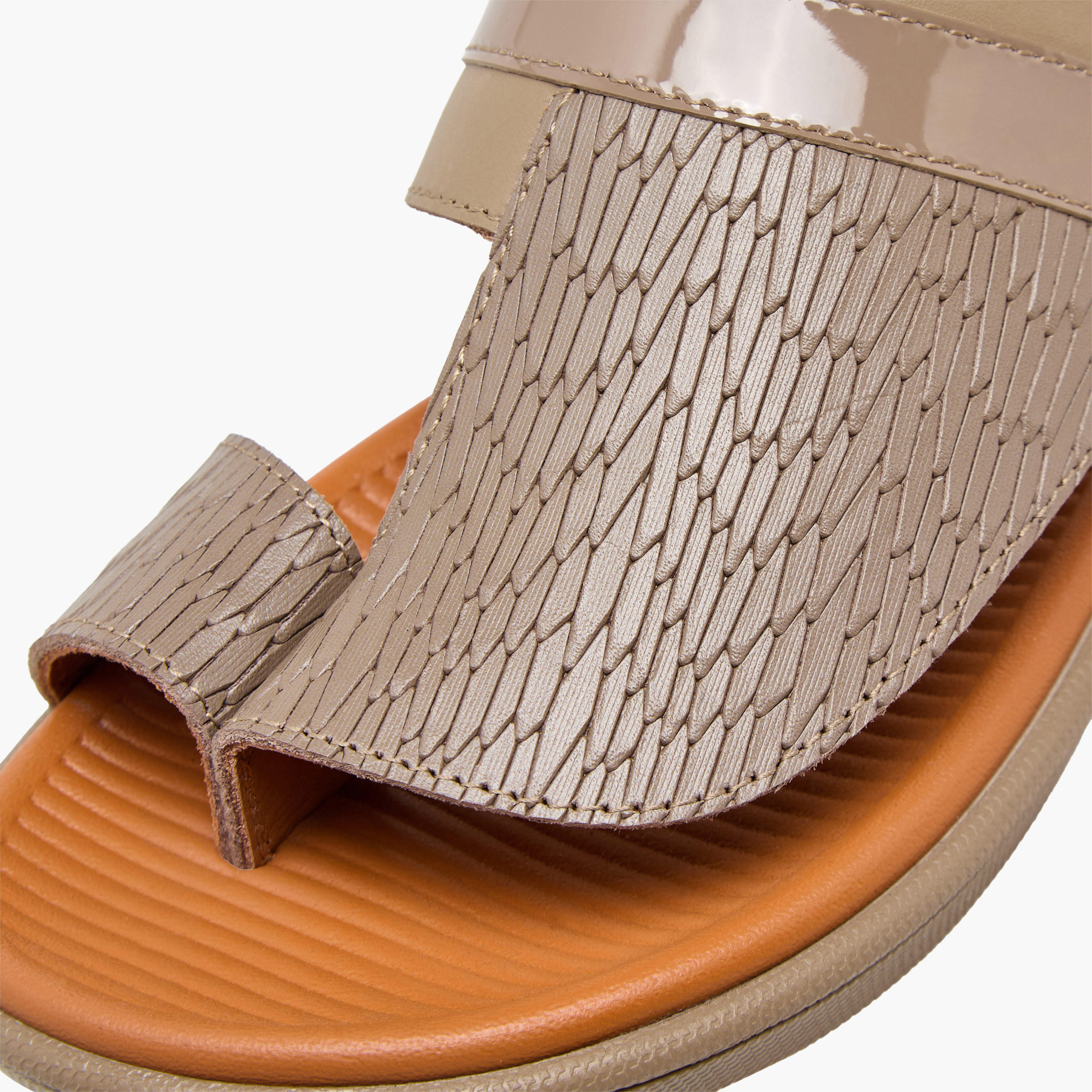 صندل عربي جلد سهل الارتداء للأولاد من الواحة-boys-shoes-sandals-image-6