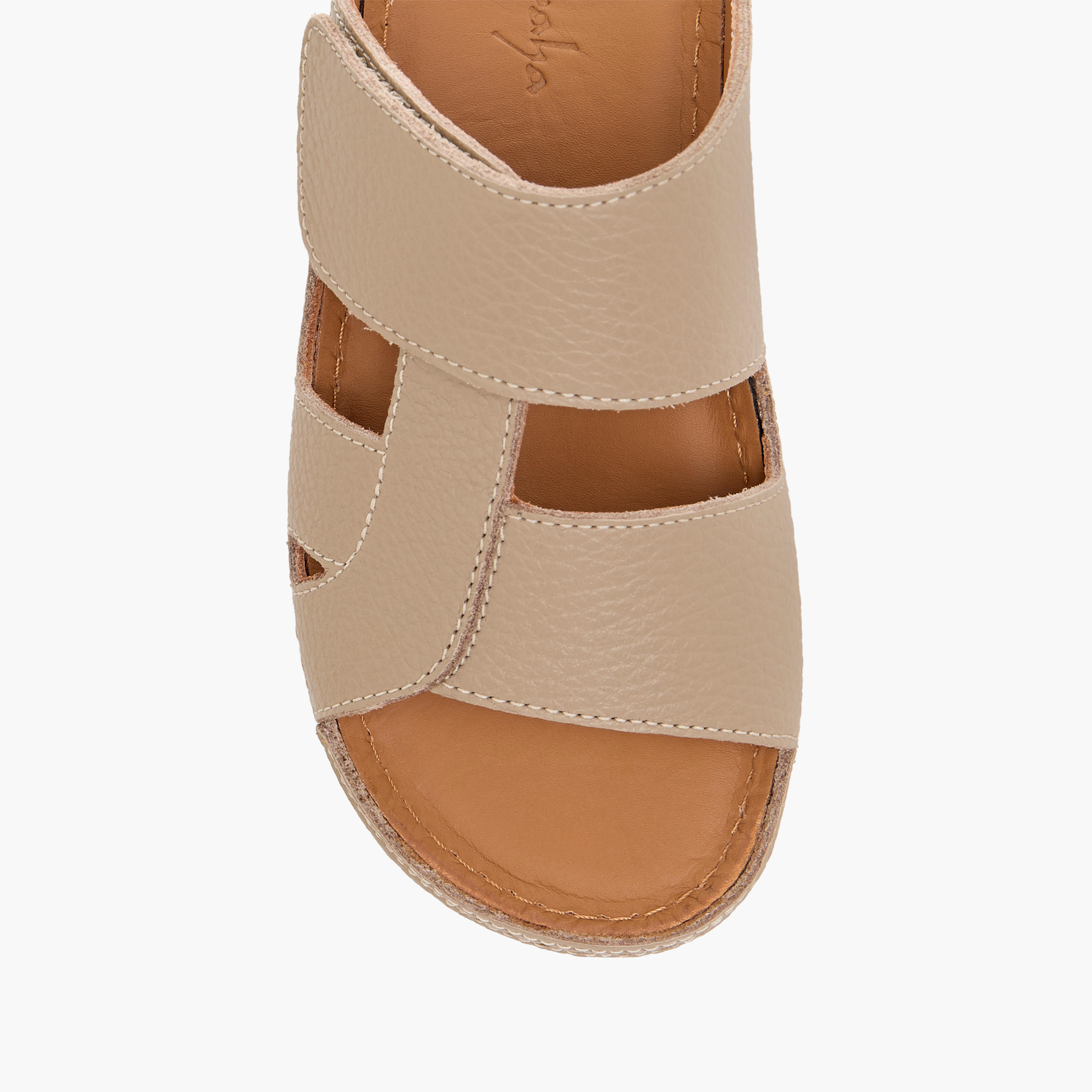 Al Waha Textured Slip-On Arabic Sandals-boys-shoes-sandals-image-3