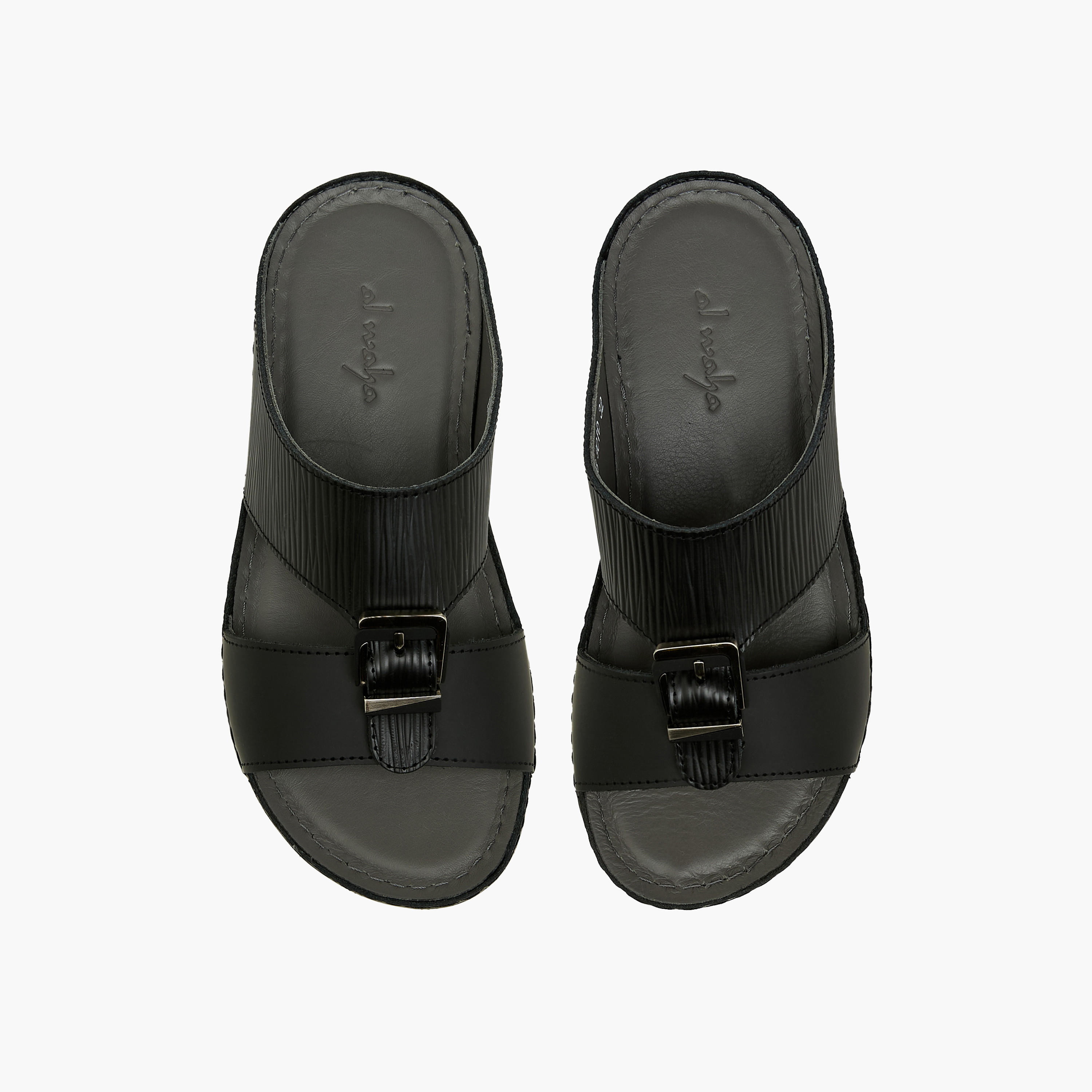 صندل عربي جلد بارز الملمس للأولاد من الواحة-boys-shoes-sandals-image-1