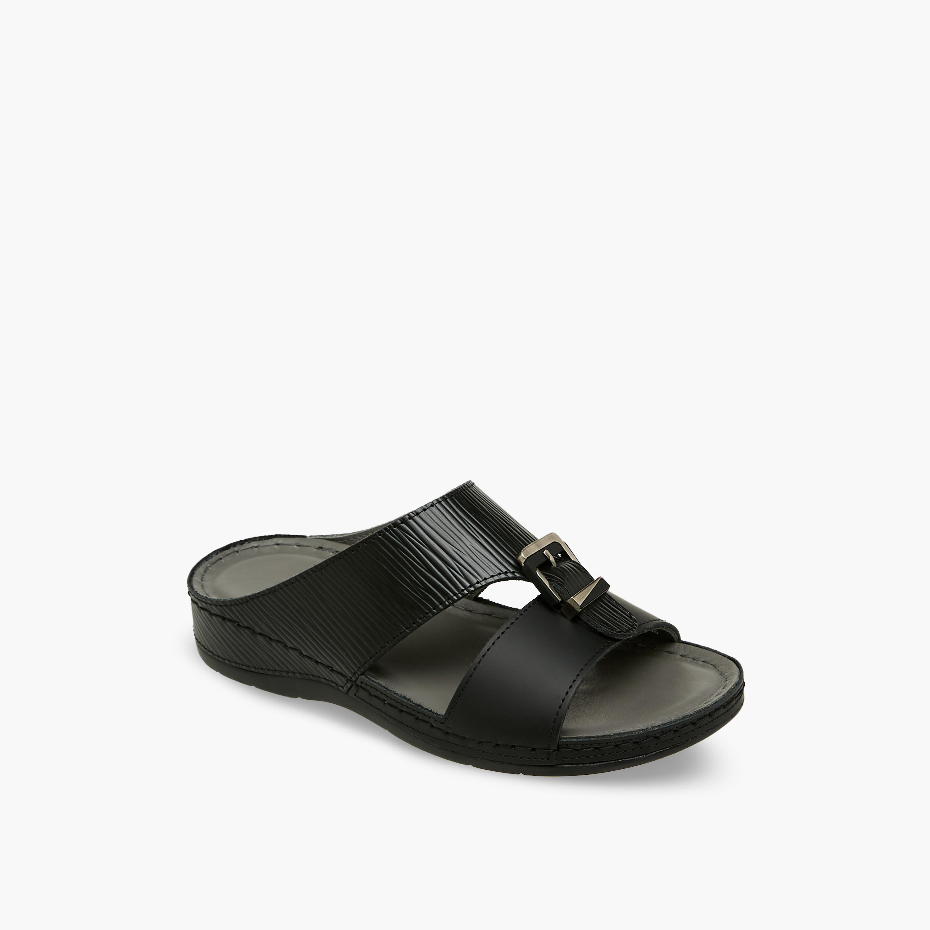 صندل عربي جلد بارز الملمس للأولاد من الواحة-boys-shoes-sandals-image-2