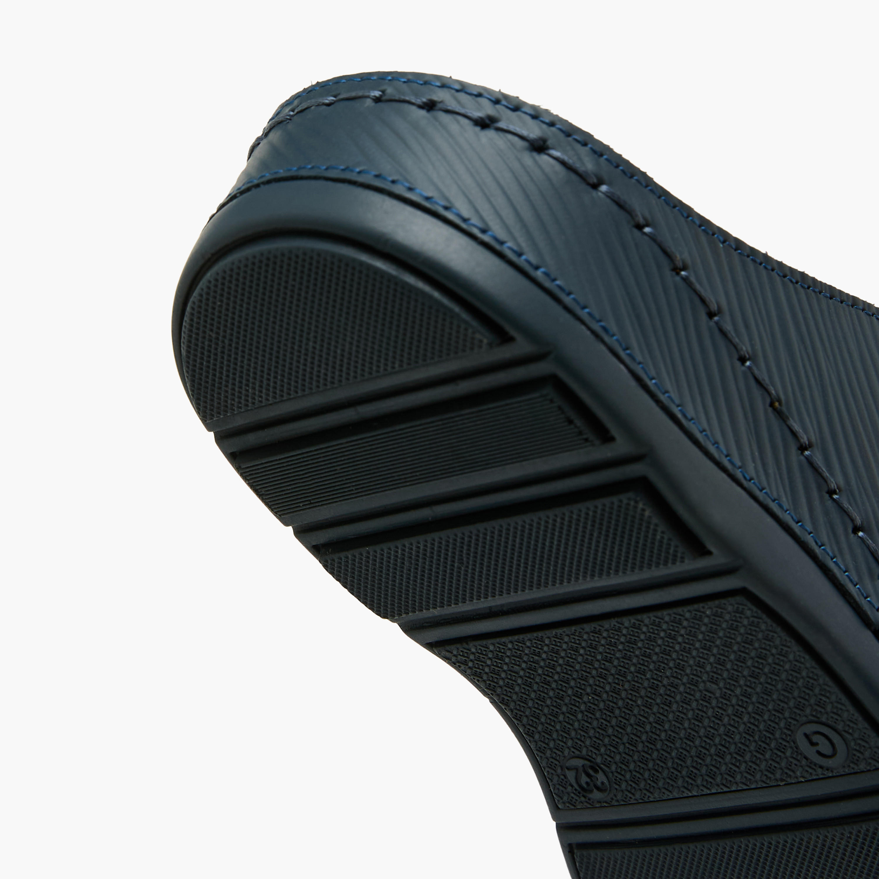 Al Waha Boys Textured Leather Arabic Sandals-boys-shoes-sandals-image-6