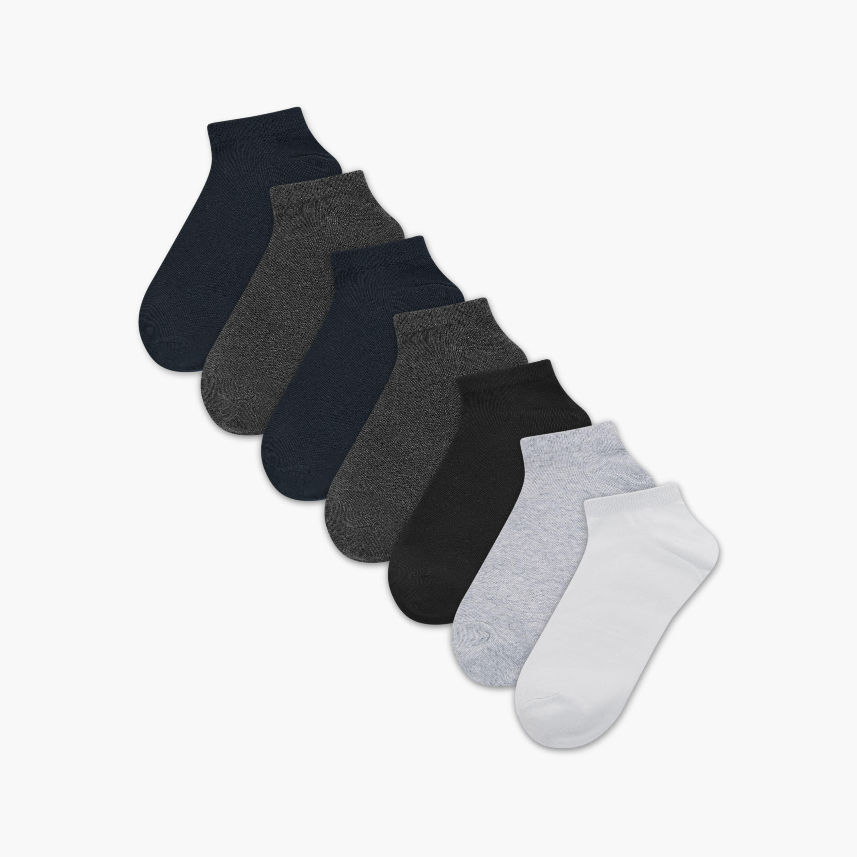 LBL by Shoexpress Men Socks Ankle Length - Set of 7-men-socks-image-1