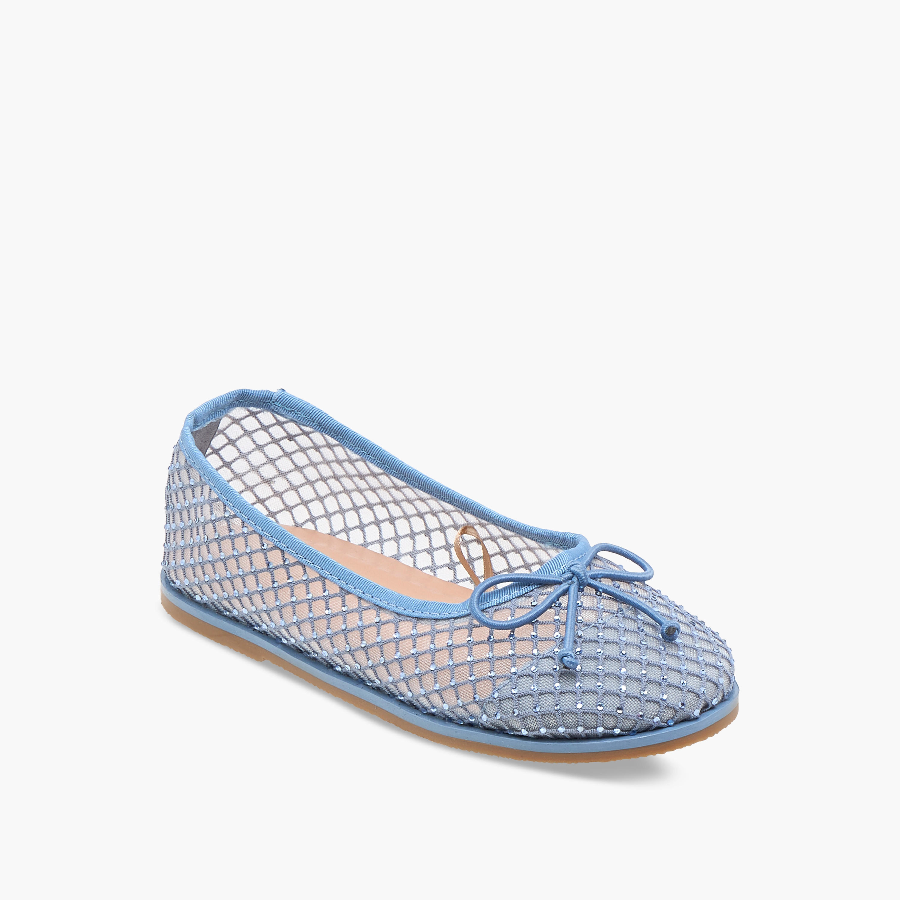 Juniors Bow Accent Slip-On Ballerina Shoes-girls-shoes-ballerinas-image-2