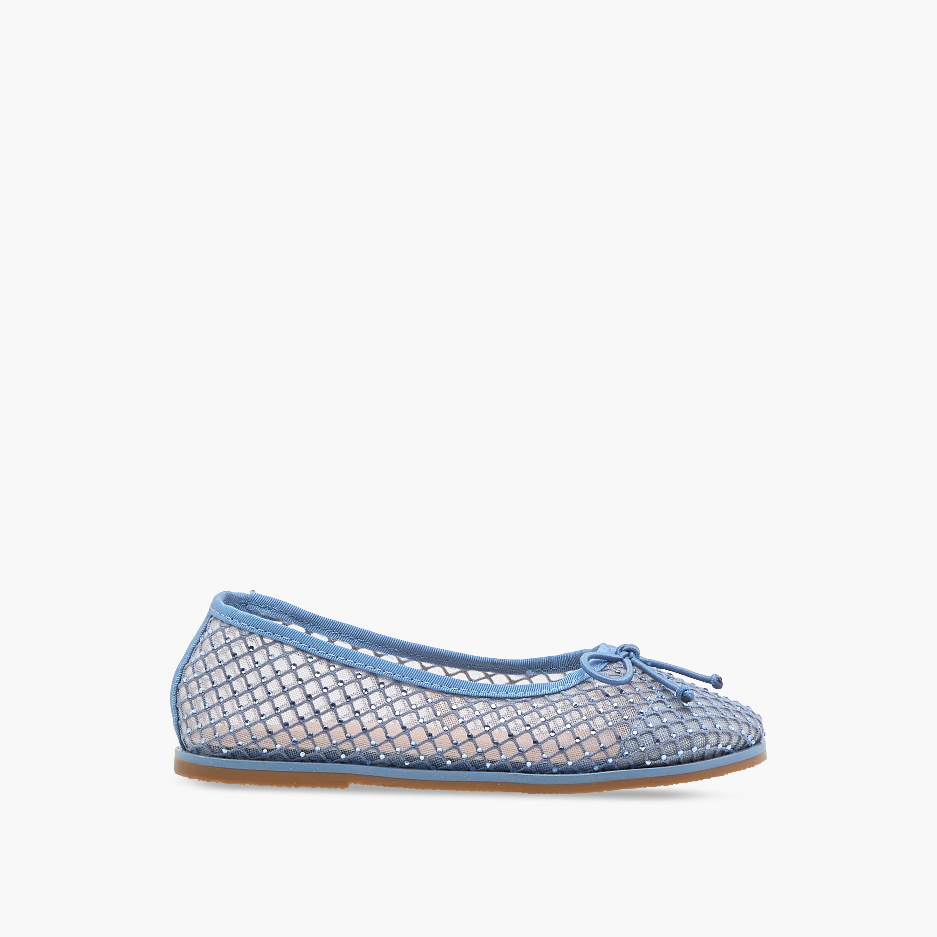 Juniors Bow Accent Slip-On Ballerina Shoes-girls-shoes-ballerinas-image-3