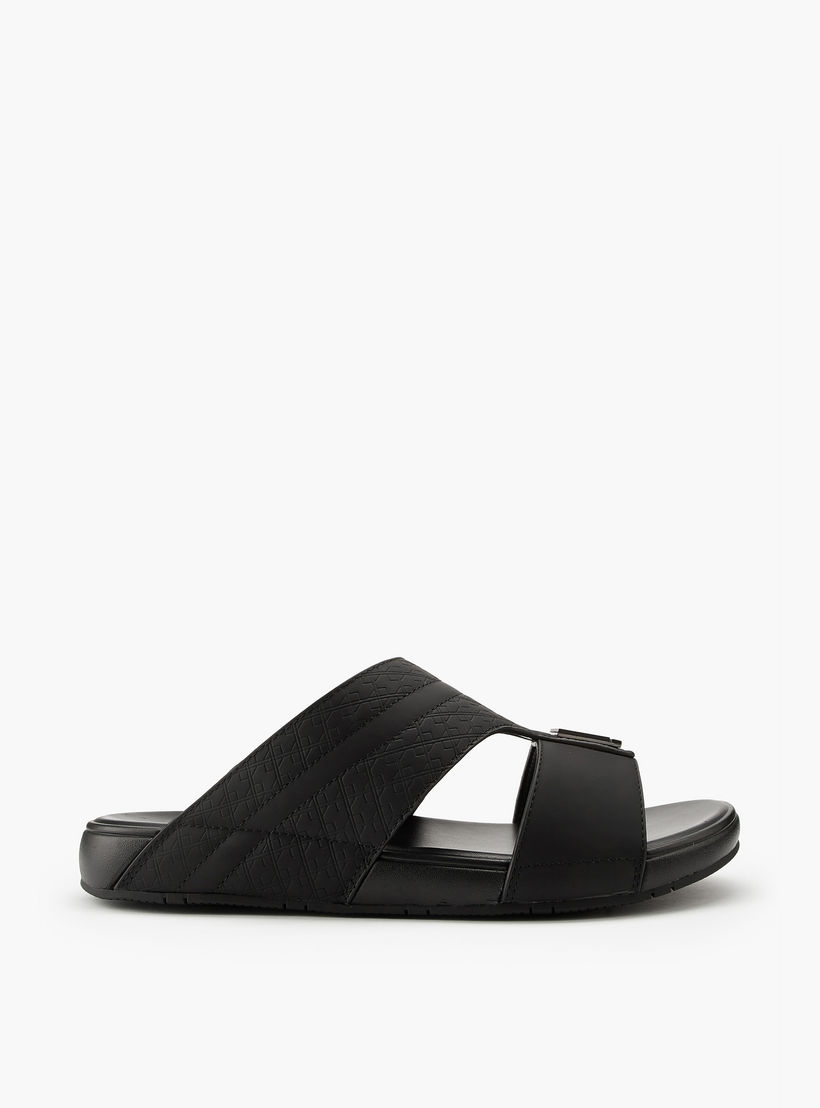 صندل عربي بارز الملمس سهل الارتداء للرجال من دوتشيني-men-shoes-sandals-image-2