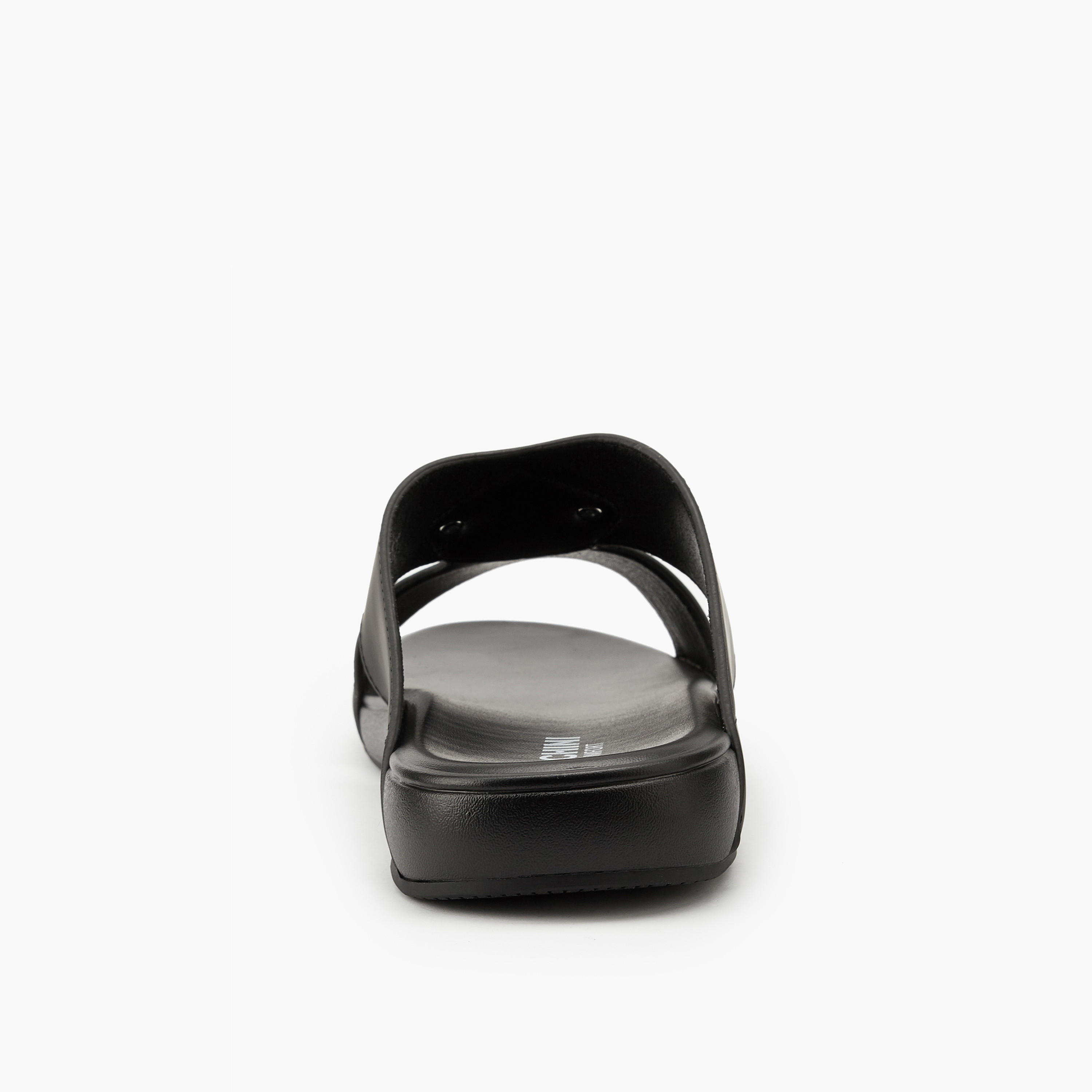 Duchini Men's Textured Slip-On Arabic Sandals-men-shoes-sandals-image-5