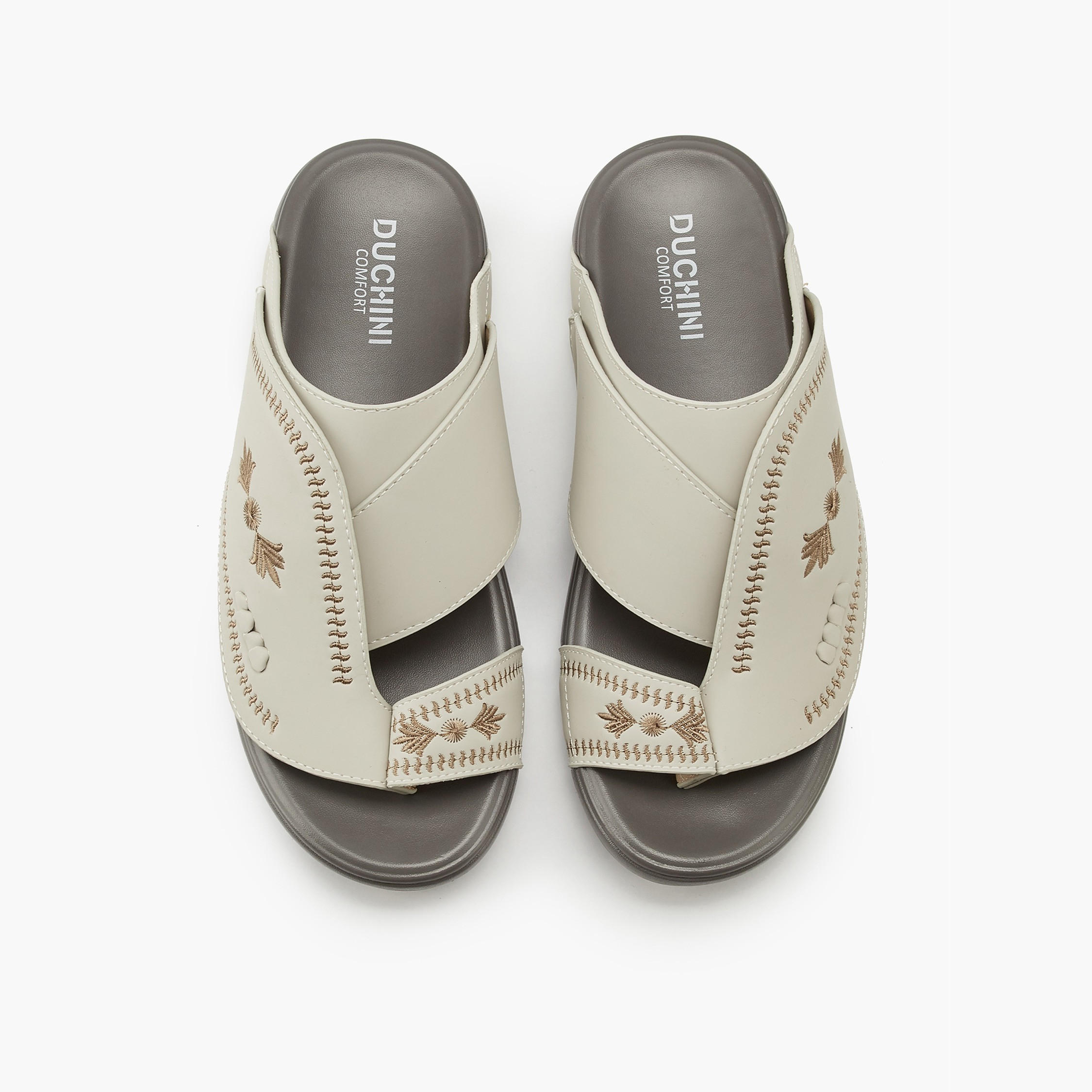 صندل عربي مطرّز سهل الارتداء للرجال من دوتشيني-men-shoes-sandals-image-1