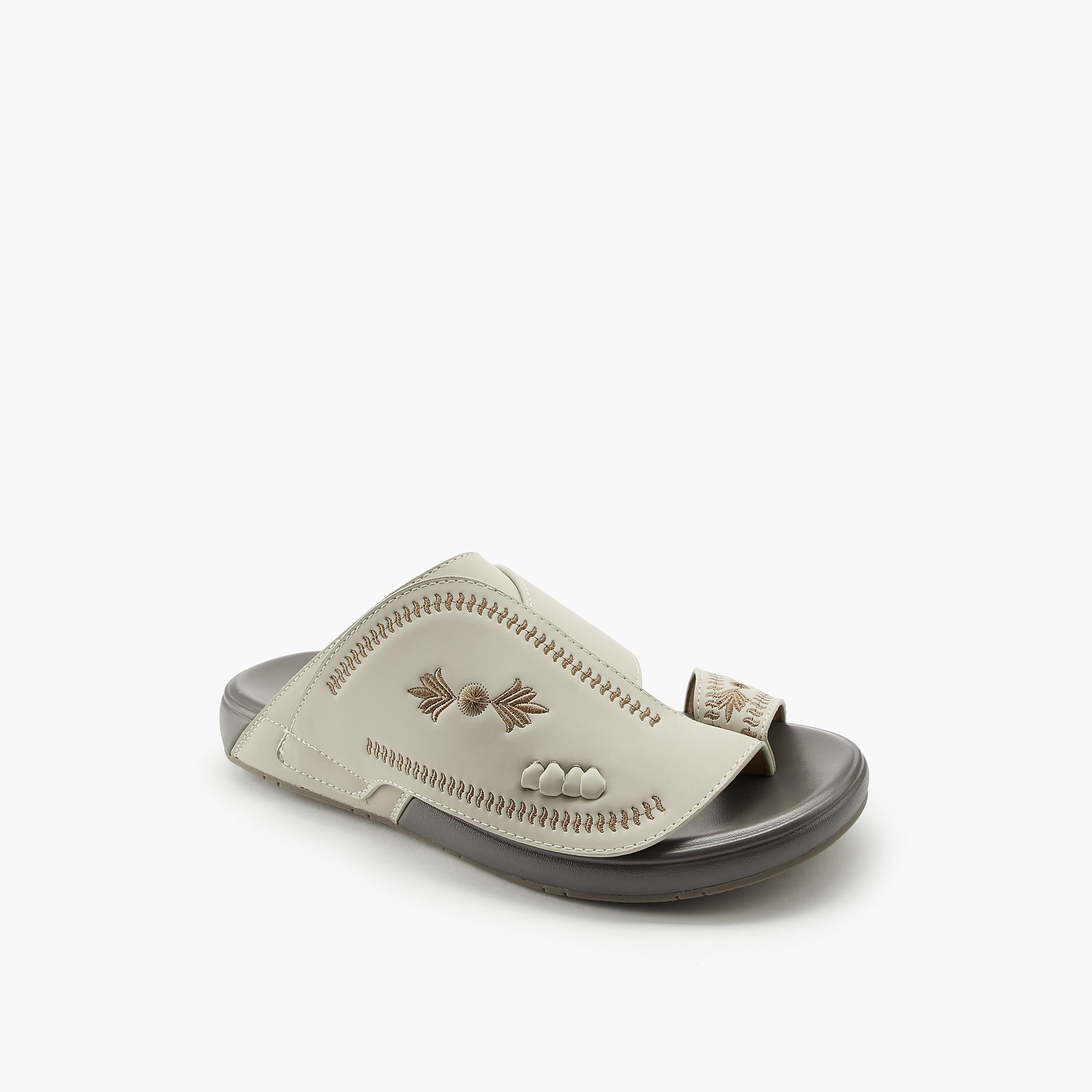 صندل عربي مطرّز سهل الارتداء للرجال من دوتشيني-men-shoes-sandals-image-3