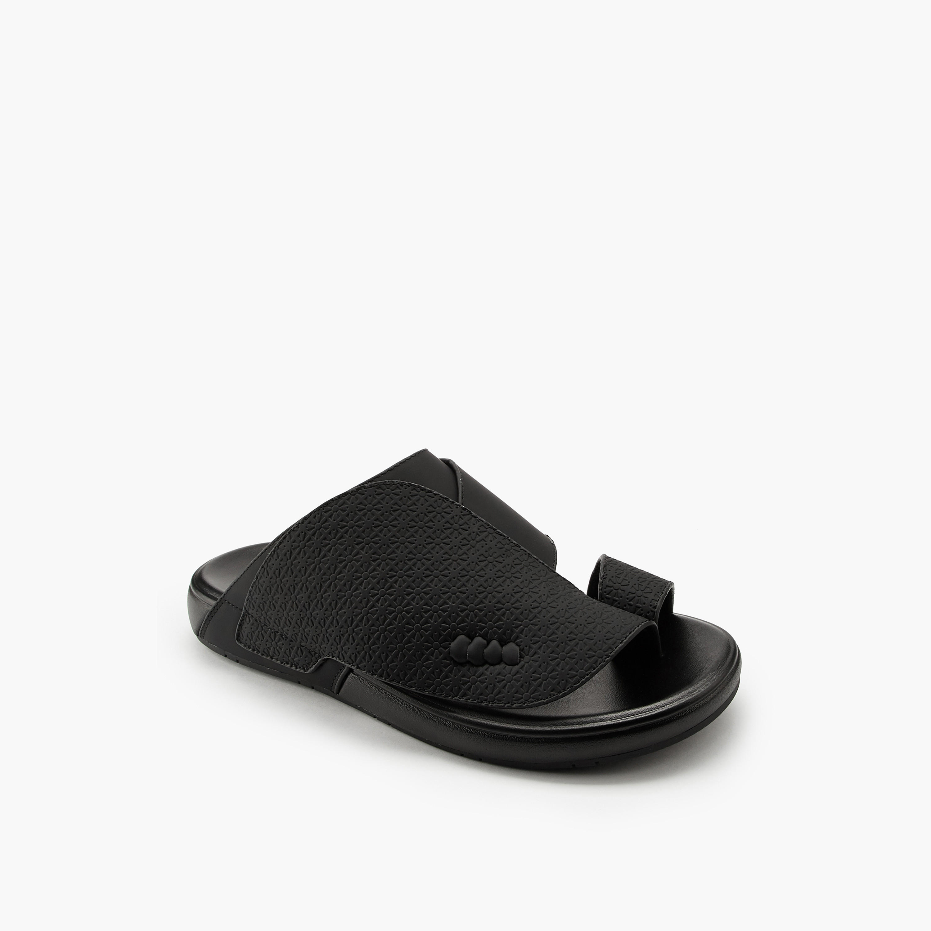 صندل عربي سهل الارتداء بارز الملمس للرجال من دوتشيني-men-shoes-sandals-image-3