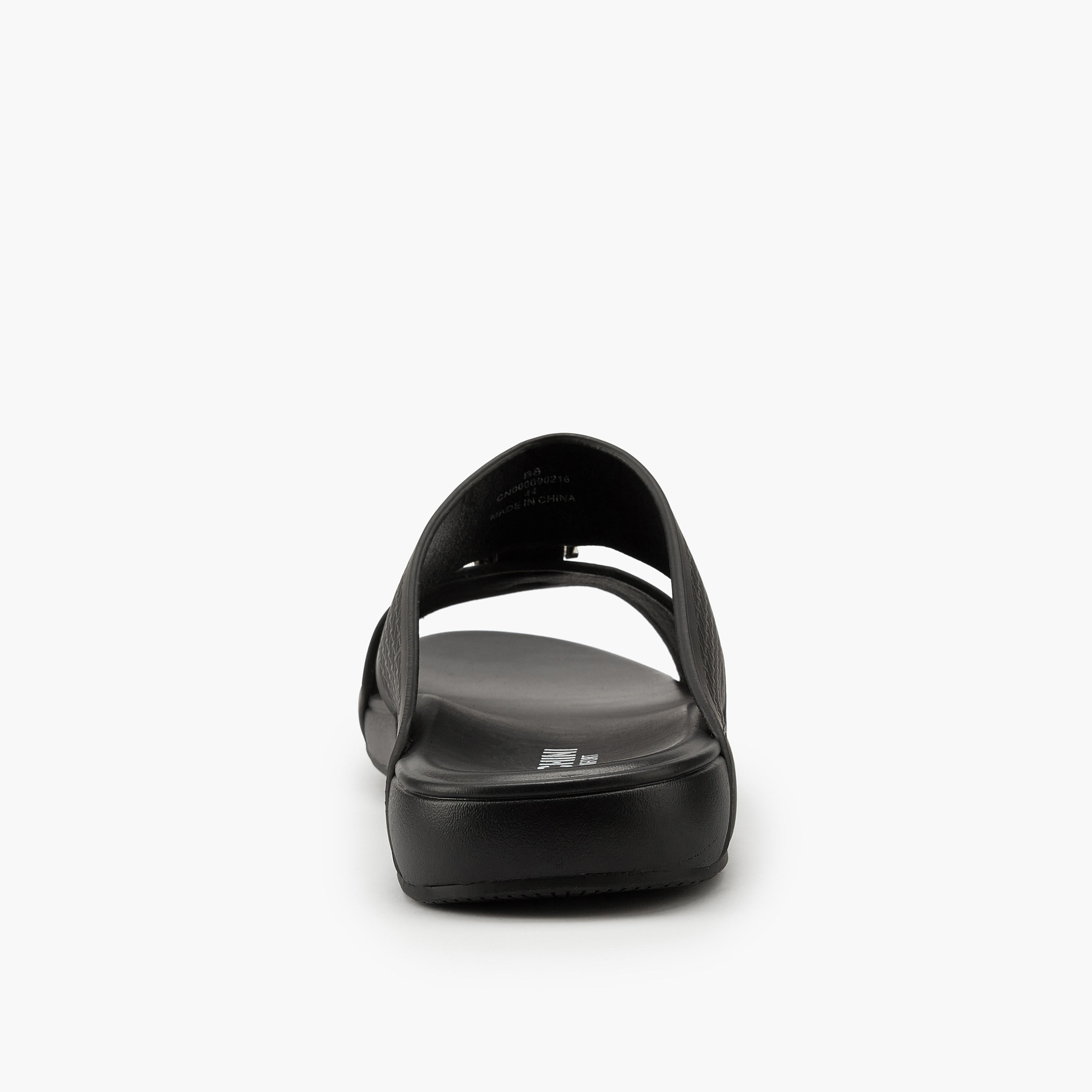 Duchini Men's Buckle Accent Slip-On Arabic Sandals-men-shoes-sandals-image-5