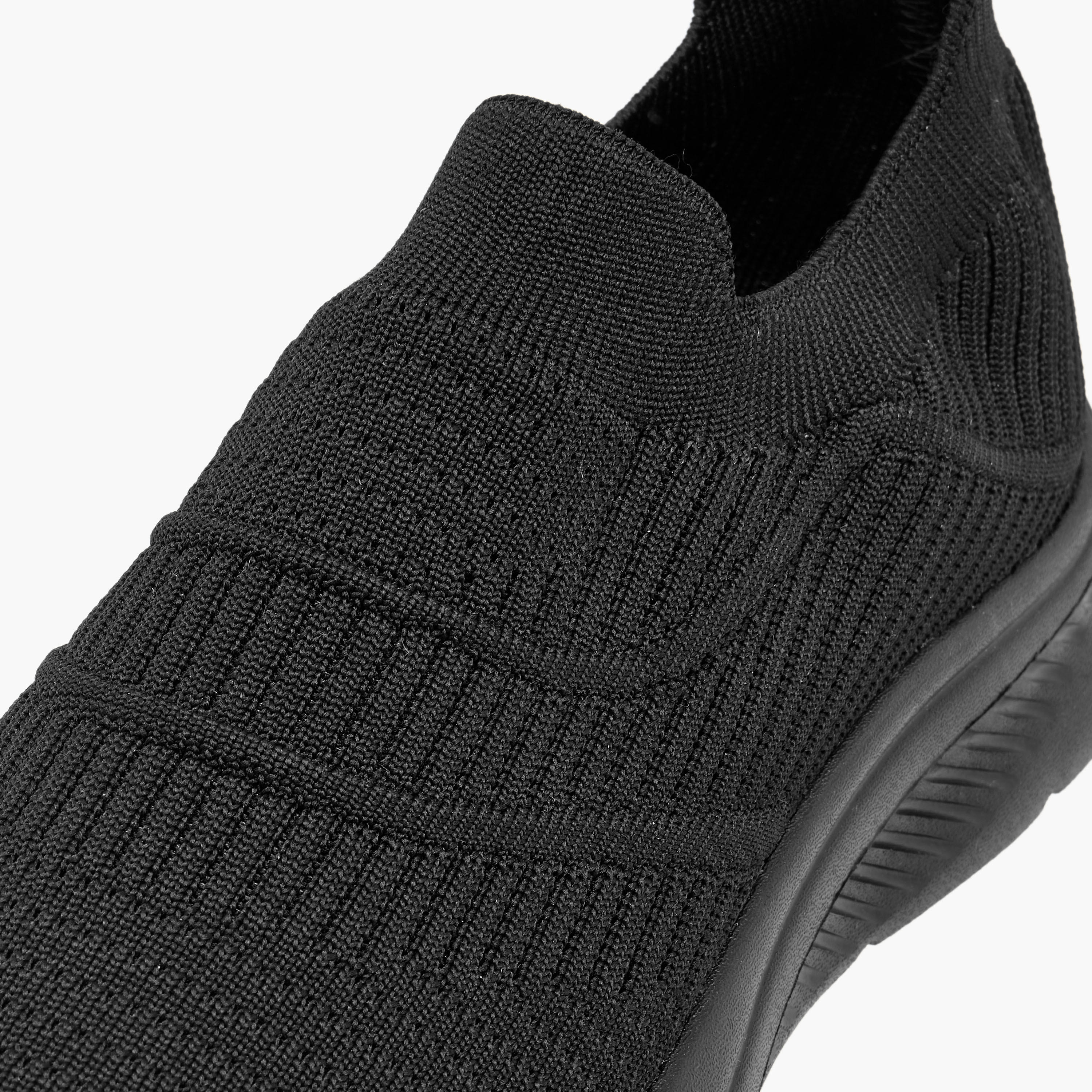 Oaklan by Shoexpress Textured Slip-On Sneakers-women-shoes-sneakers-image-4