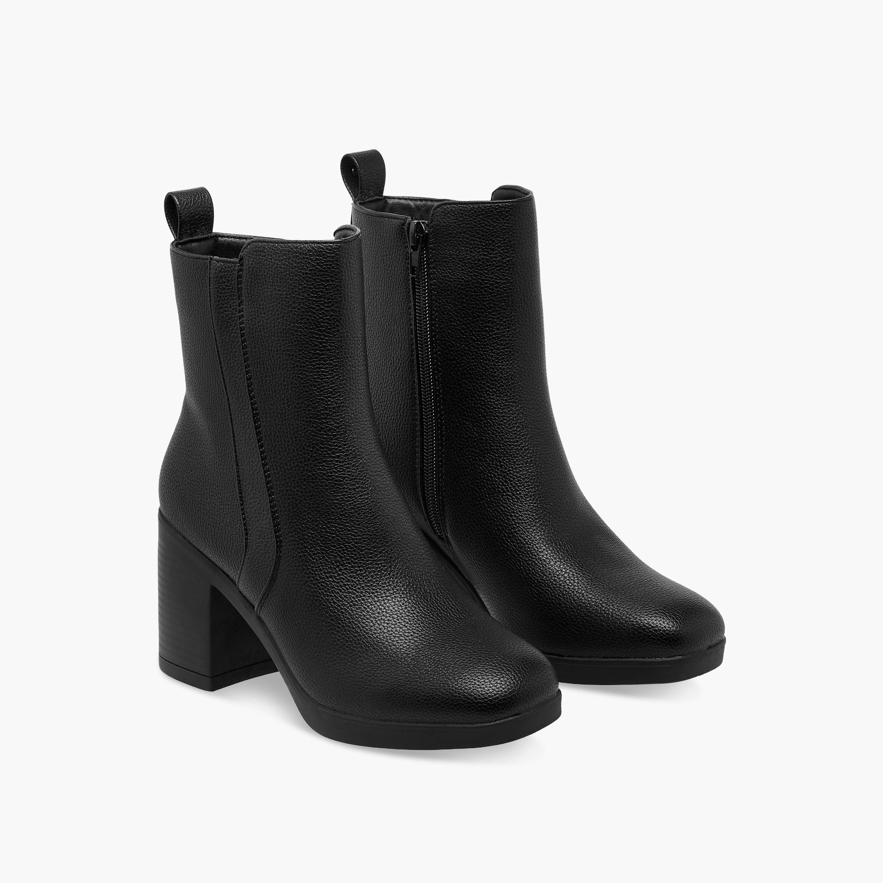 Flora Bella Women Block Heel Ankle Boots-women-shoes-boots-image-1