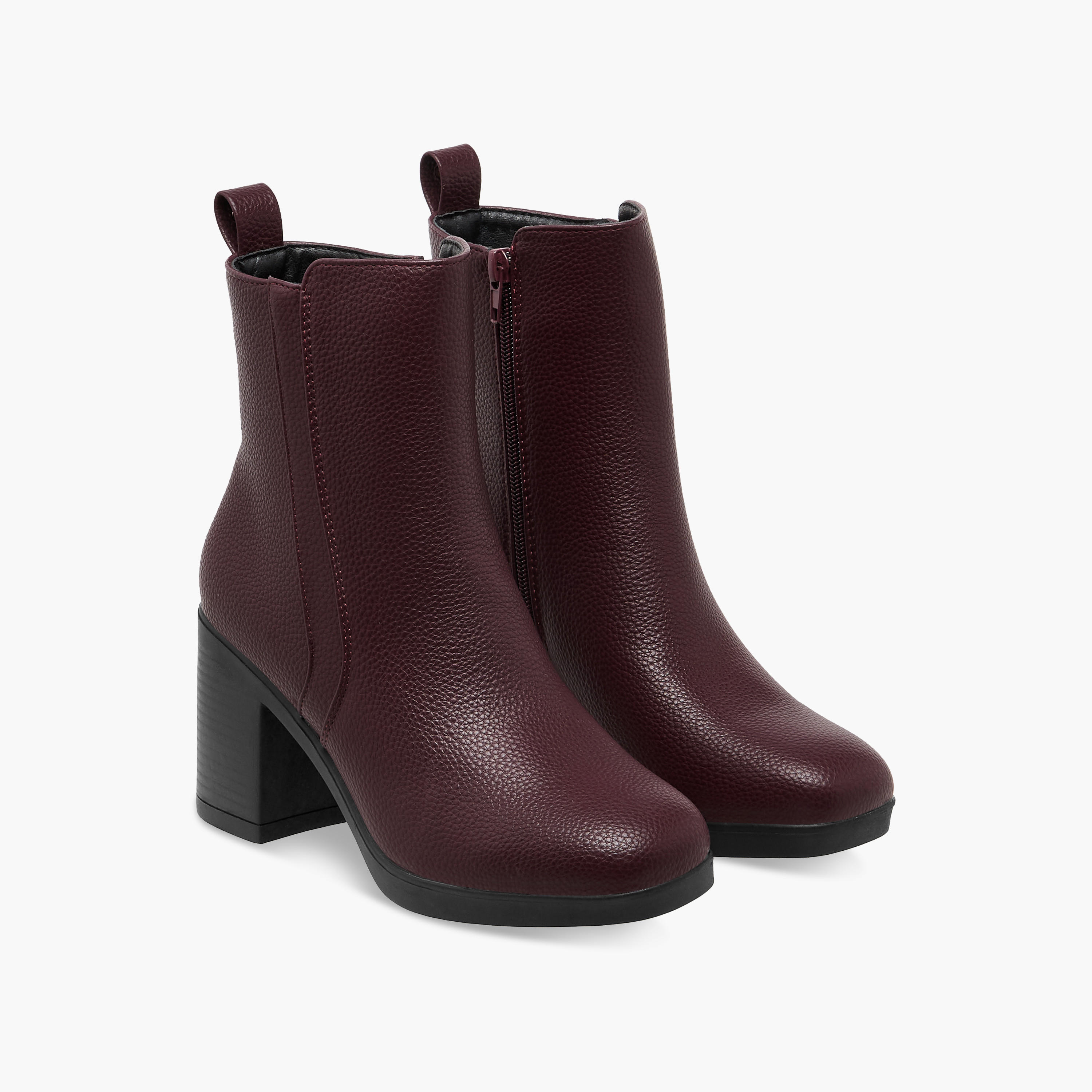Flora Bella Women Block Heel Ankle Boots-women-shoes-boots-image-1