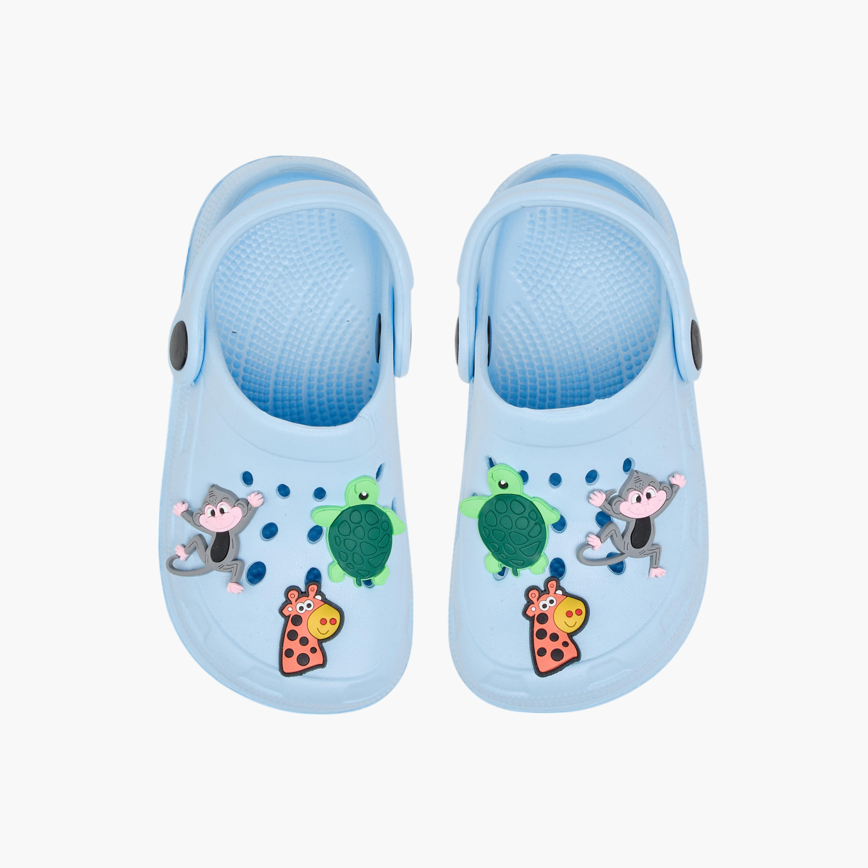 LBL by Shoexpress Animal Accent Clogs with Backstrap-boys-shoes-sandals-image-1
