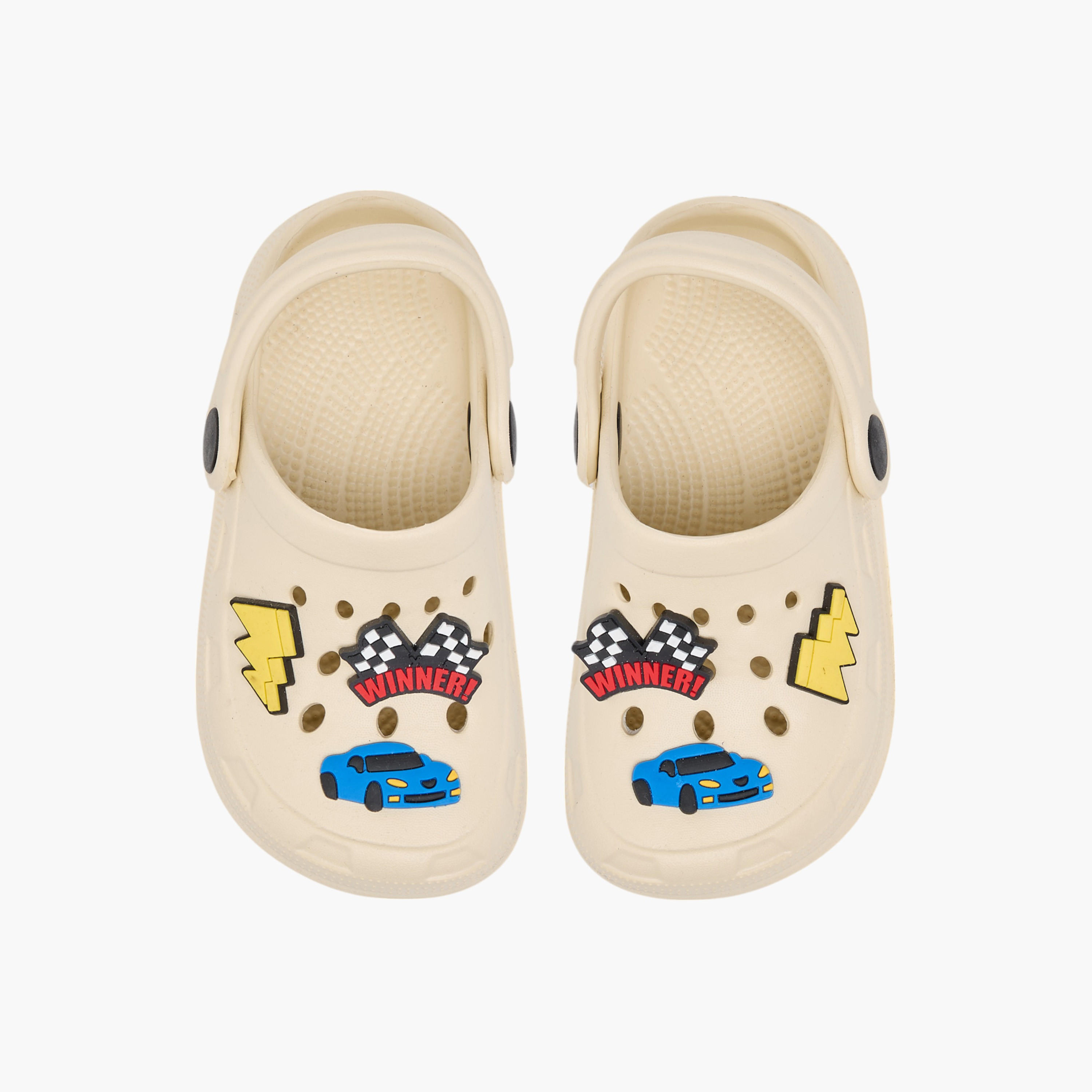 LBL by Shoexpress Racing Accent Clogs with Backstrap-boys-shoes-sandals-image-1