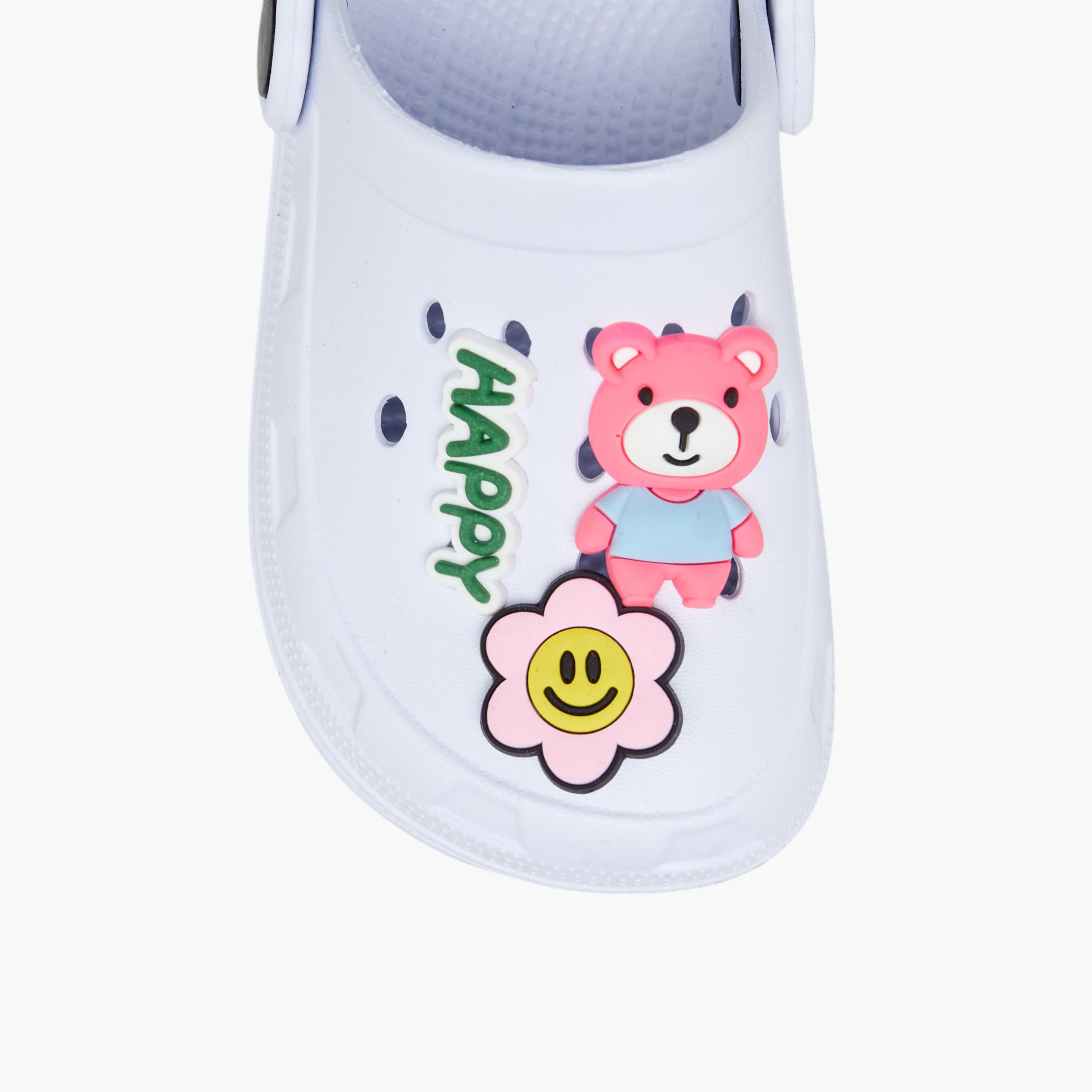 شبشب كلوج بحزام خلفي وتزيينات من فلورا بيلا-girls-shoes-sandals-image-4
