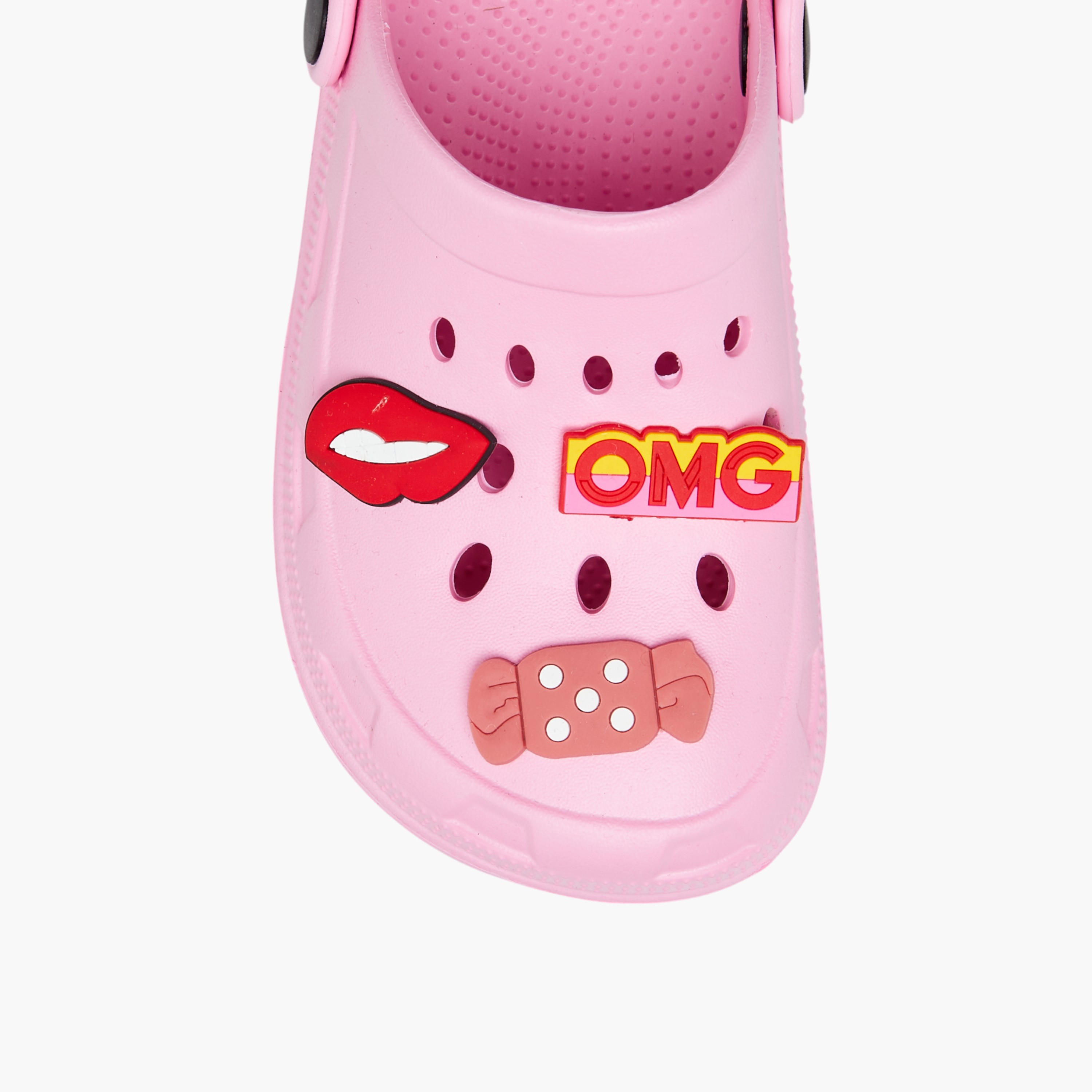 Flora Bella Candy Accent Clogs with Backstrap-girls-shoes-sandals-image-4