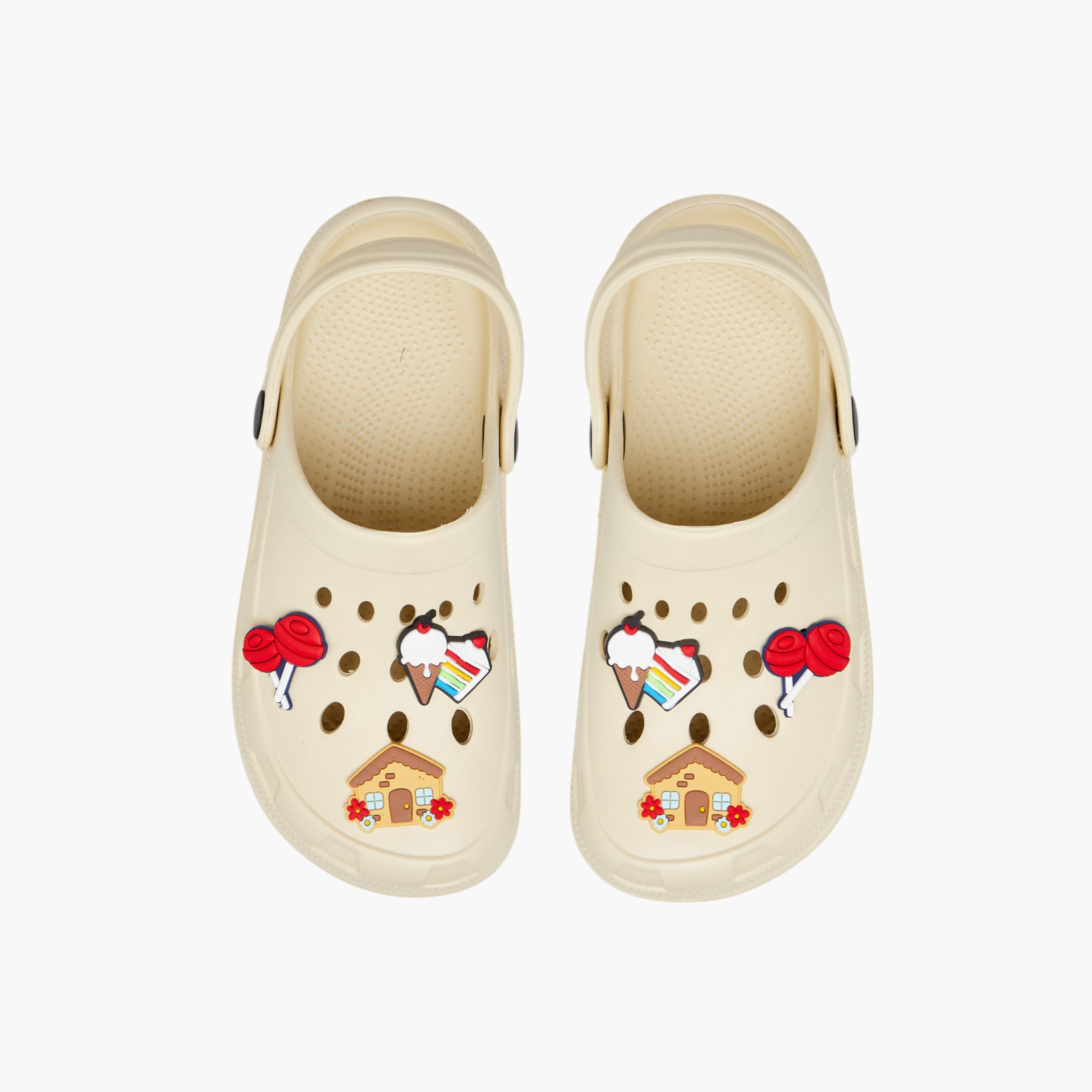 Flora Bella Candy Accent Clogs with Backstrap-girls-shoes-sandals-image-1