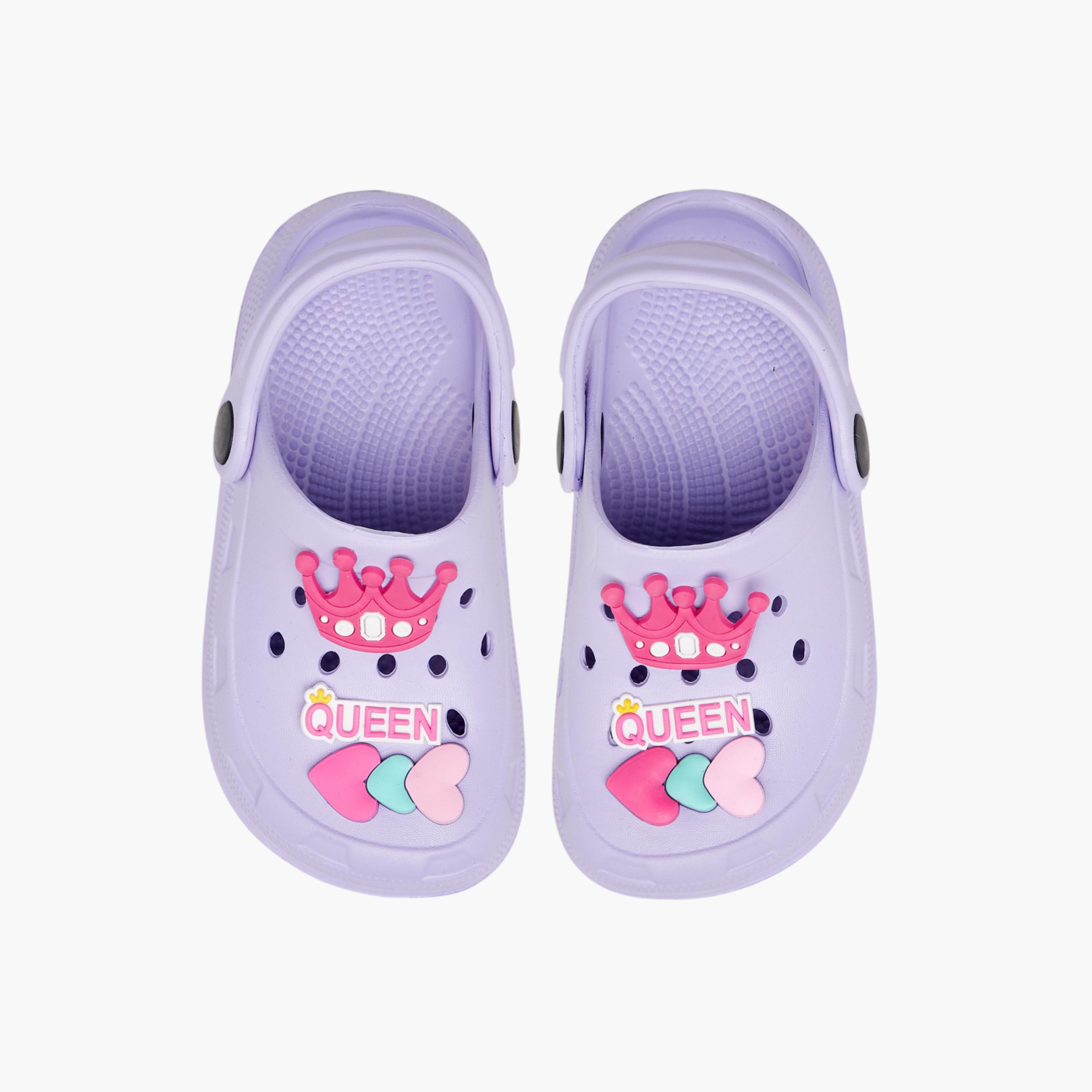 Flora Bella Heart Accent Clogs with Backstrap-girls-shoes-sandals-image-1